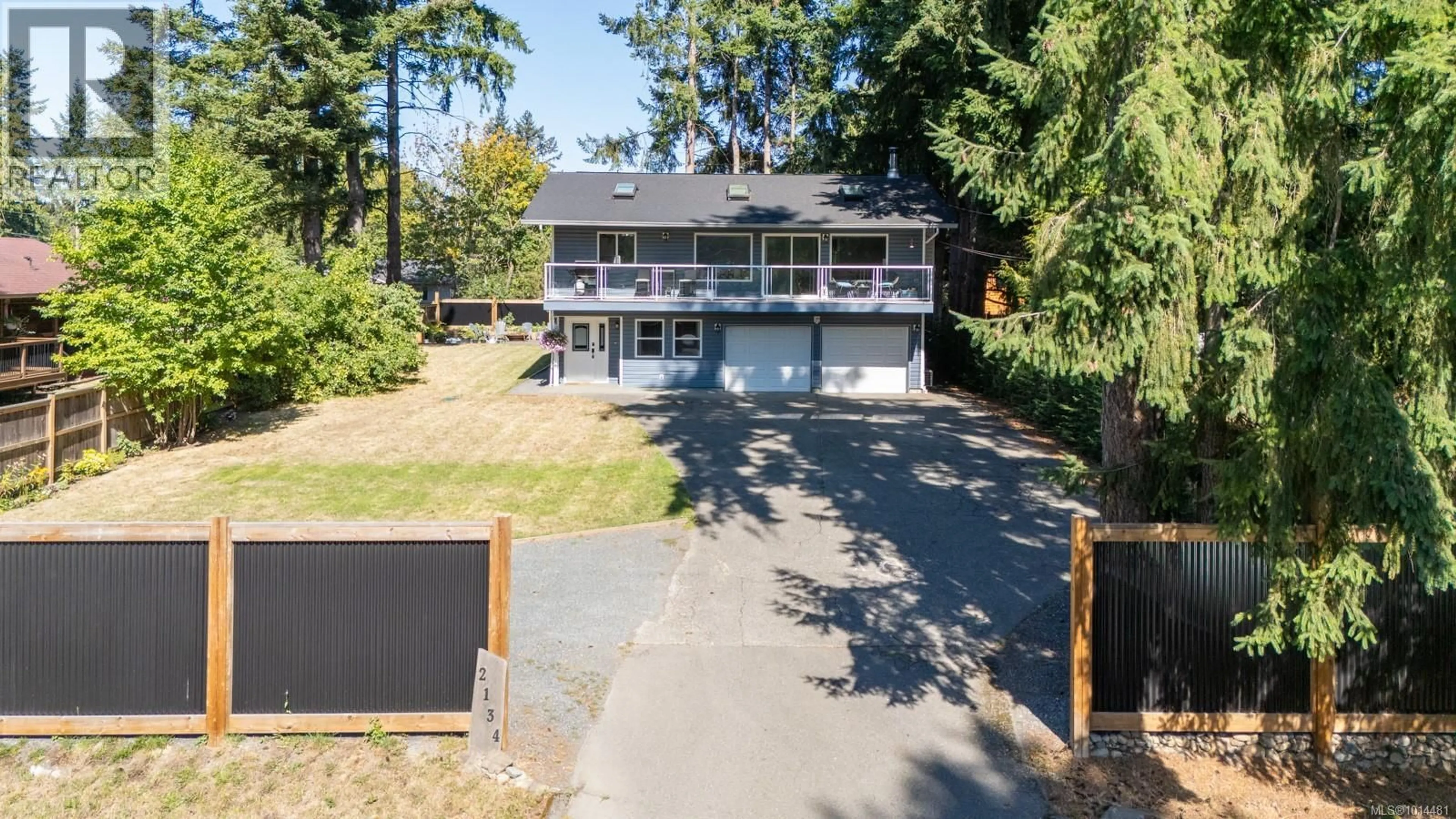 A pic from outside/outdoor area/front of a property/back of a property/a pic from drone, water/lake/river/ocean view for 2134 YELLOW POINT ROAD, Nanaimo British Columbia V9X1W6