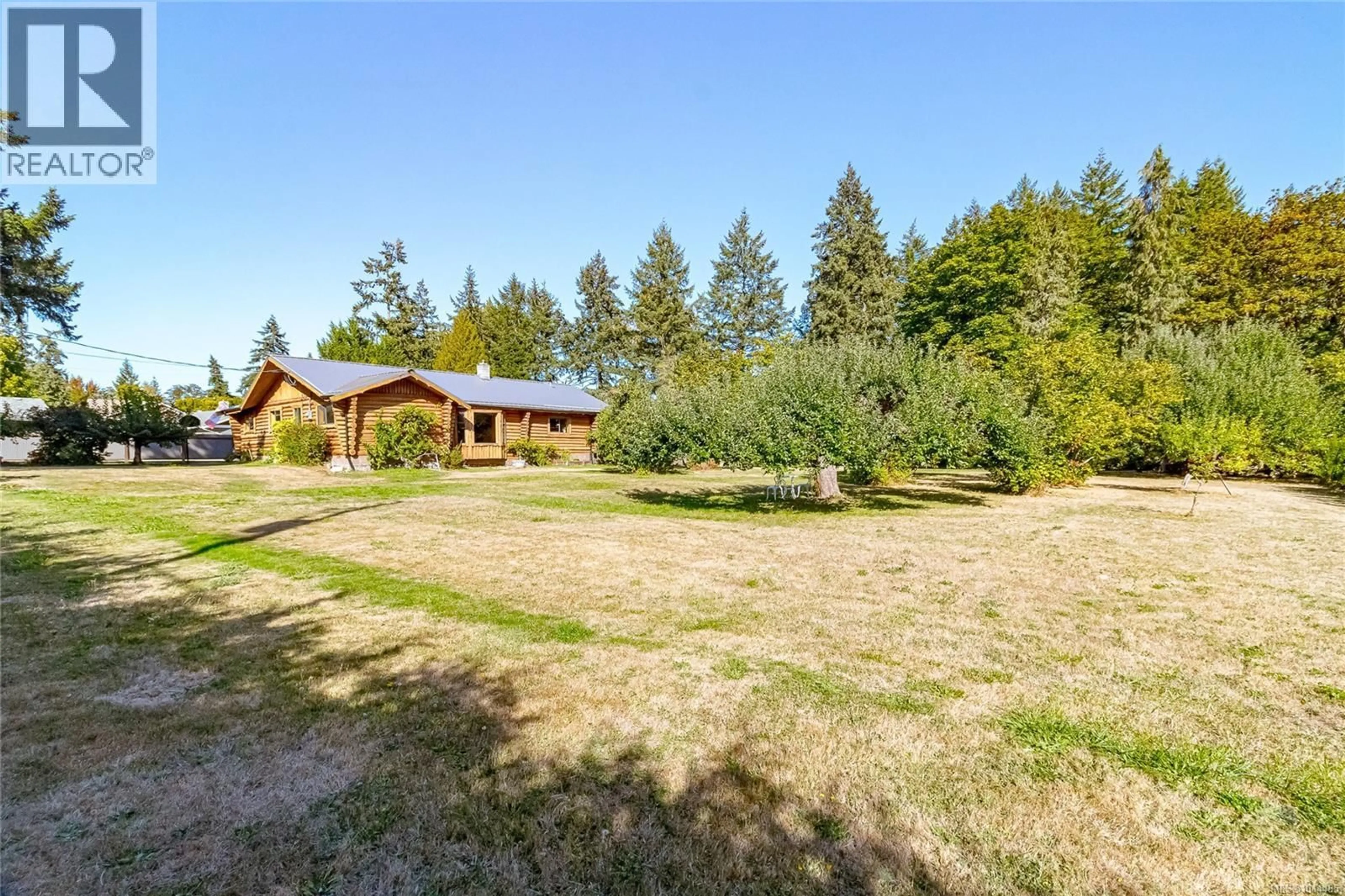 A pic from outside/outdoor area/front of a property/back of a property/a pic from drone, forest/trees view for 6353 LANE ROAD, Duncan British Columbia V9L5Y9
