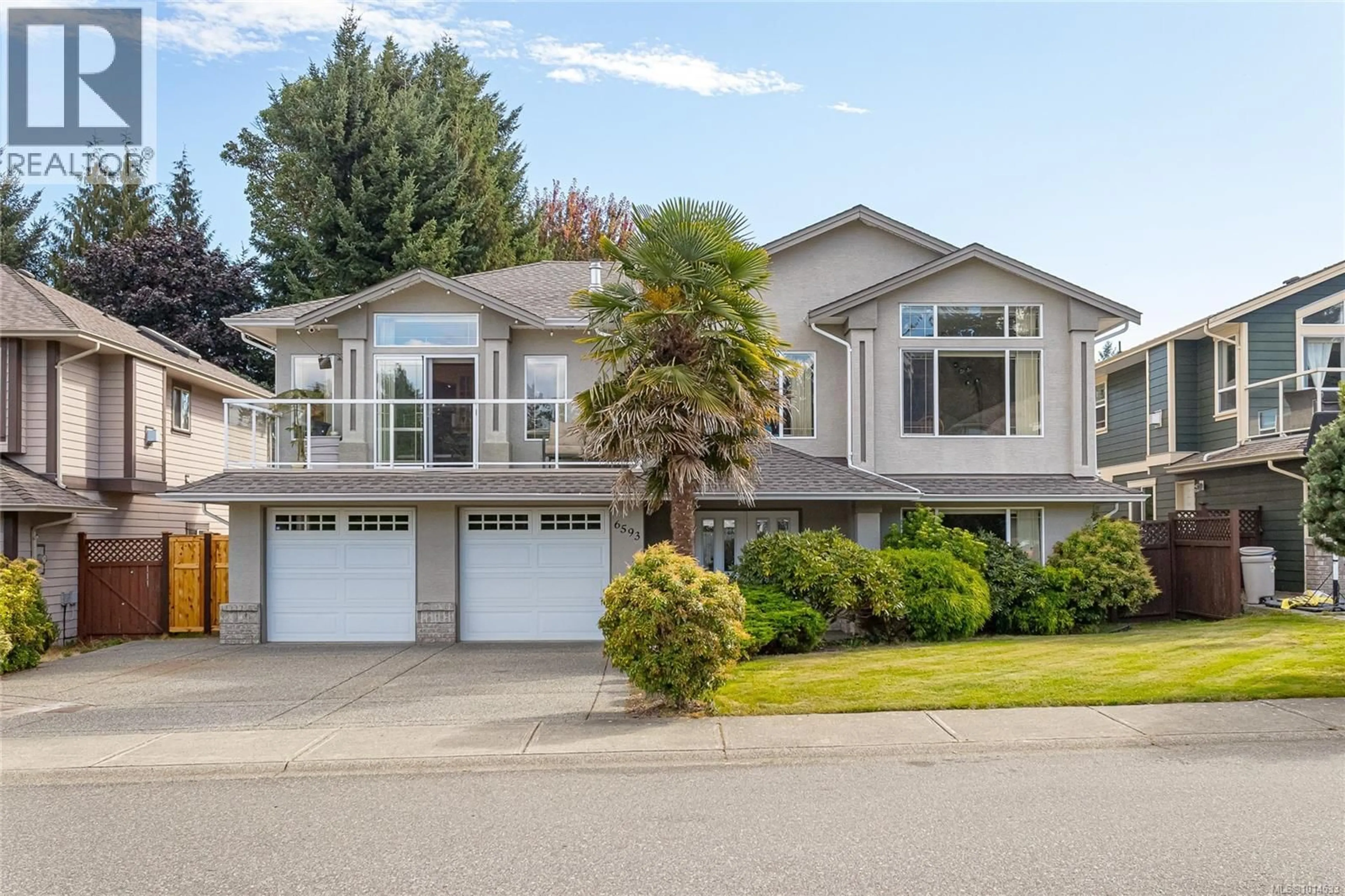 Home with vinyl exterior material, street for 6593 KESTREL CRESCENT, Nanaimo British Columbia V9V1V9