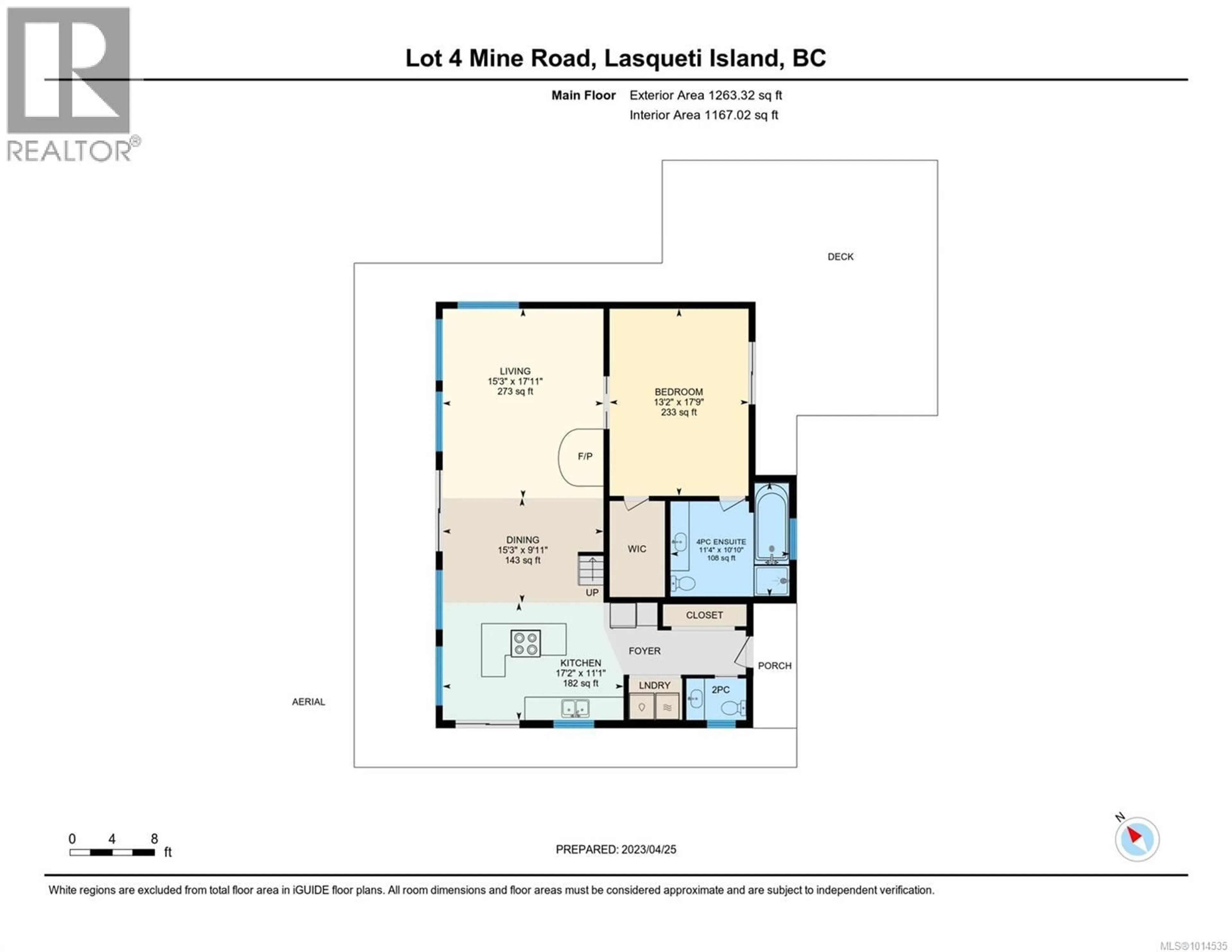 Floor plan for 4 MINE ROAD, Lasqueti Island British Columbia V0R2J0