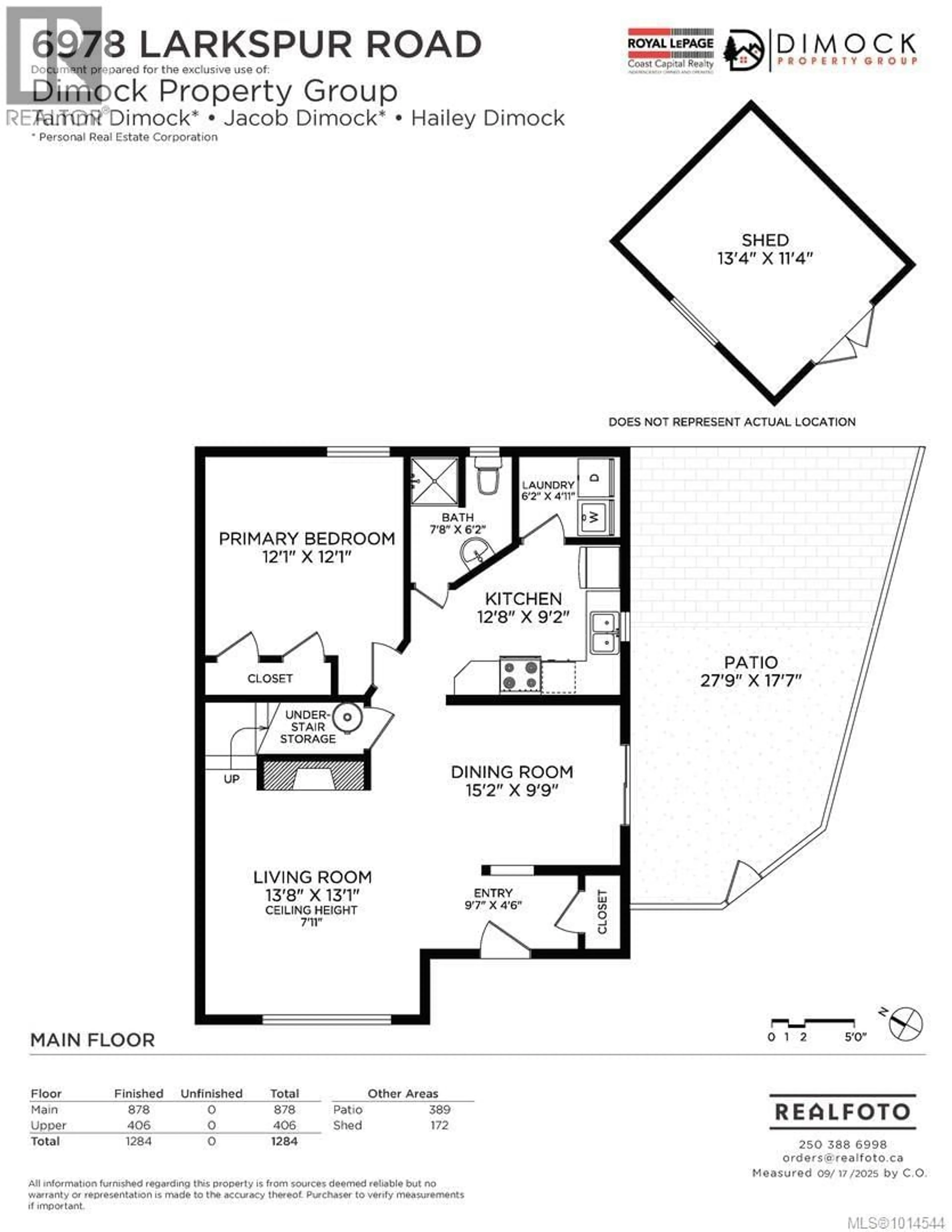 Floor plan for 6978 LARKSPUR ROAD, Sooke British Columbia V9Z0M8