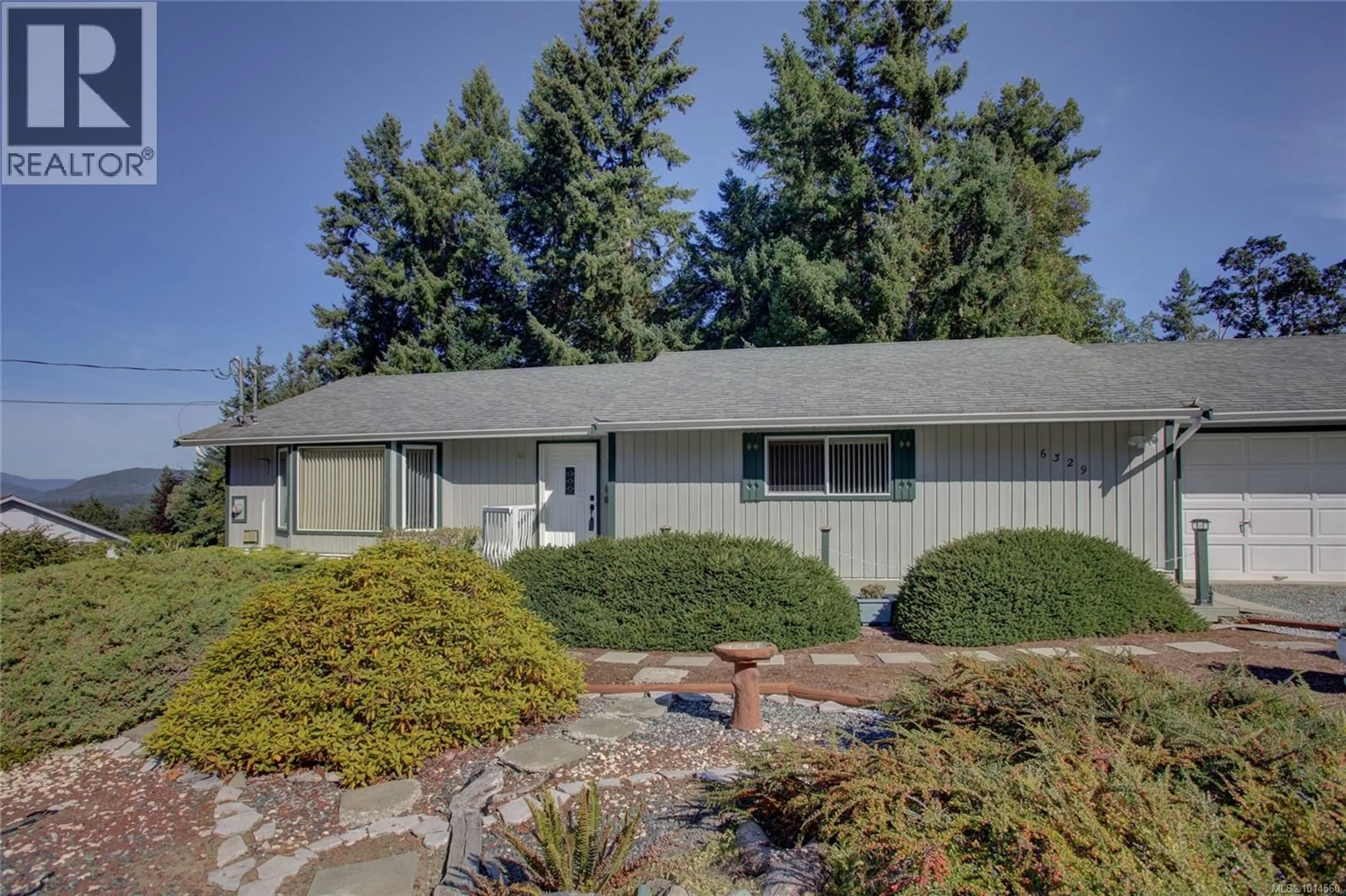 Home with vinyl exterior material, street for 6329 HIGHWOOD DRIVE, Duncan British Columbia V9L5R3