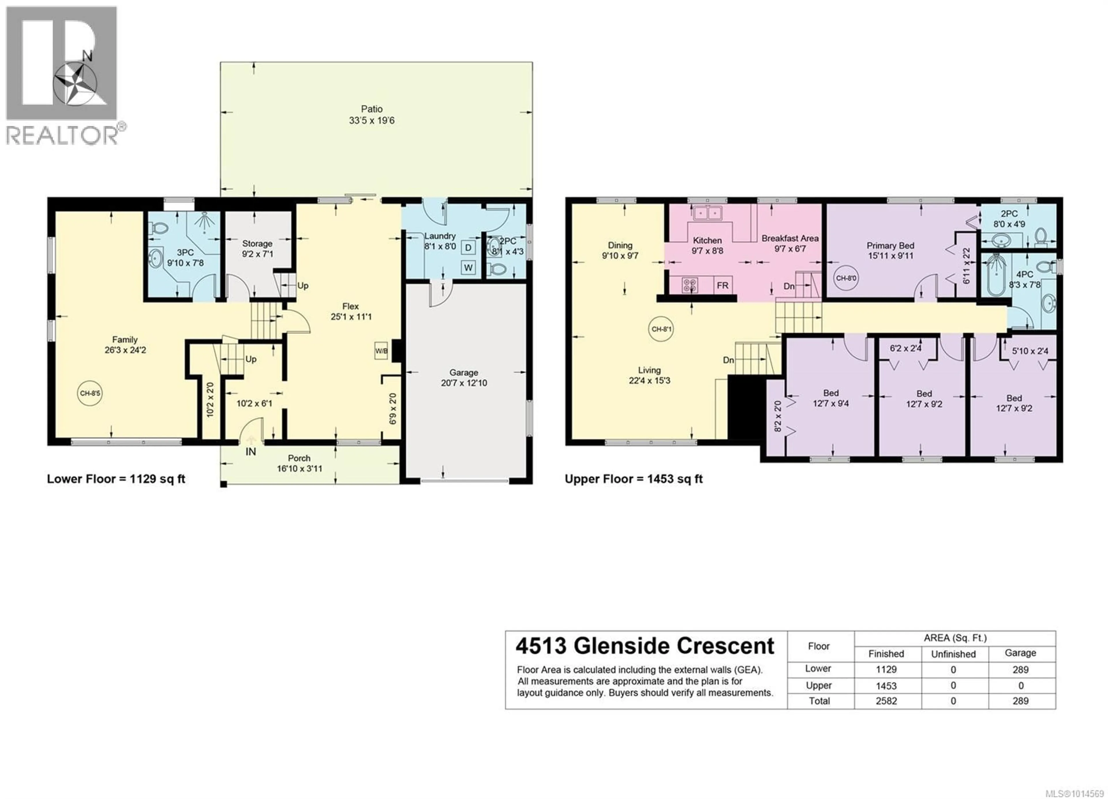 Floor plan for 4513 GLENSIDE CRESCENT, Port Alberni British Columbia V9Y5X8