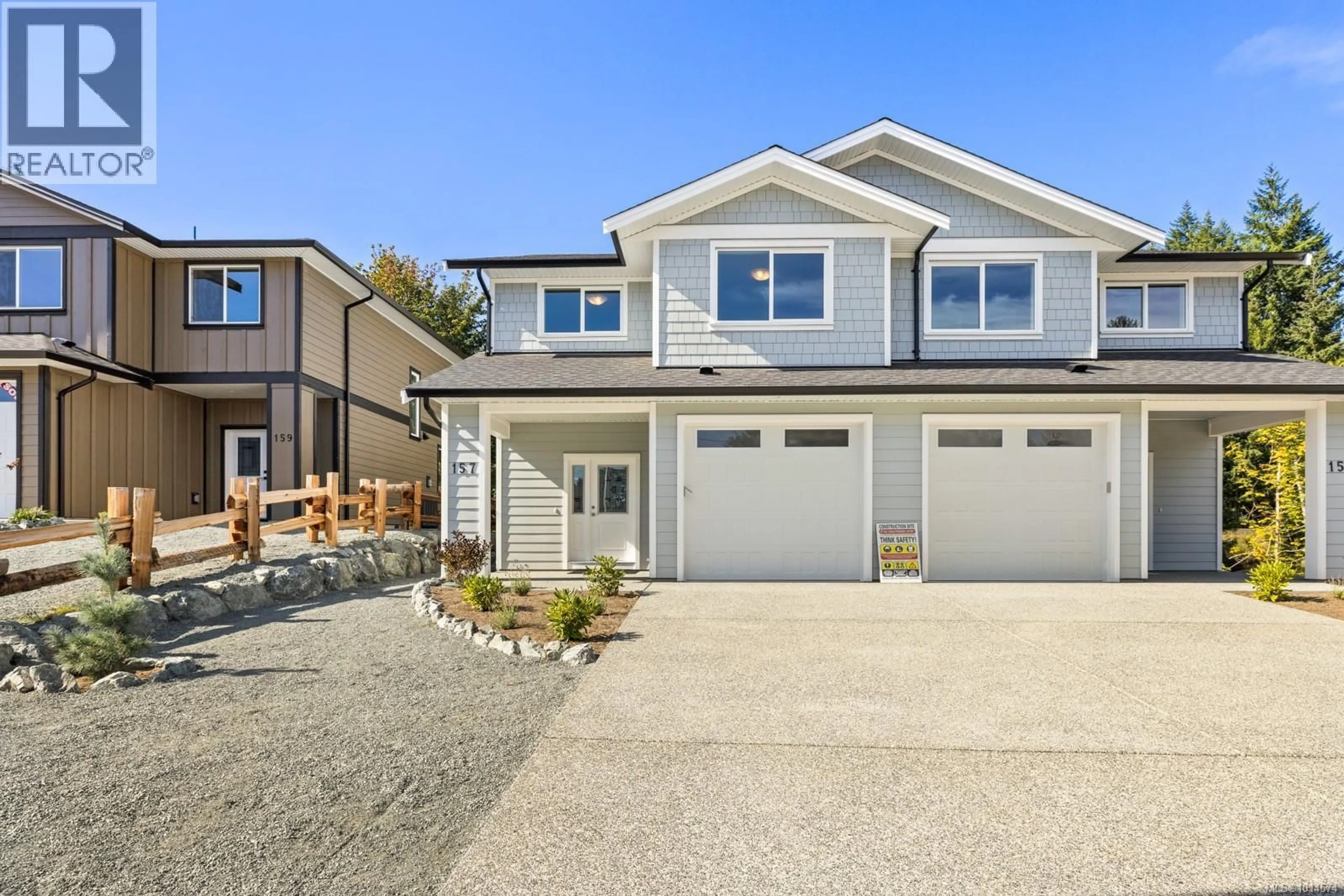 Home with vinyl exterior material, street for 157 ELK ROAD, Lake Cowichan British Columbia V0R2G0