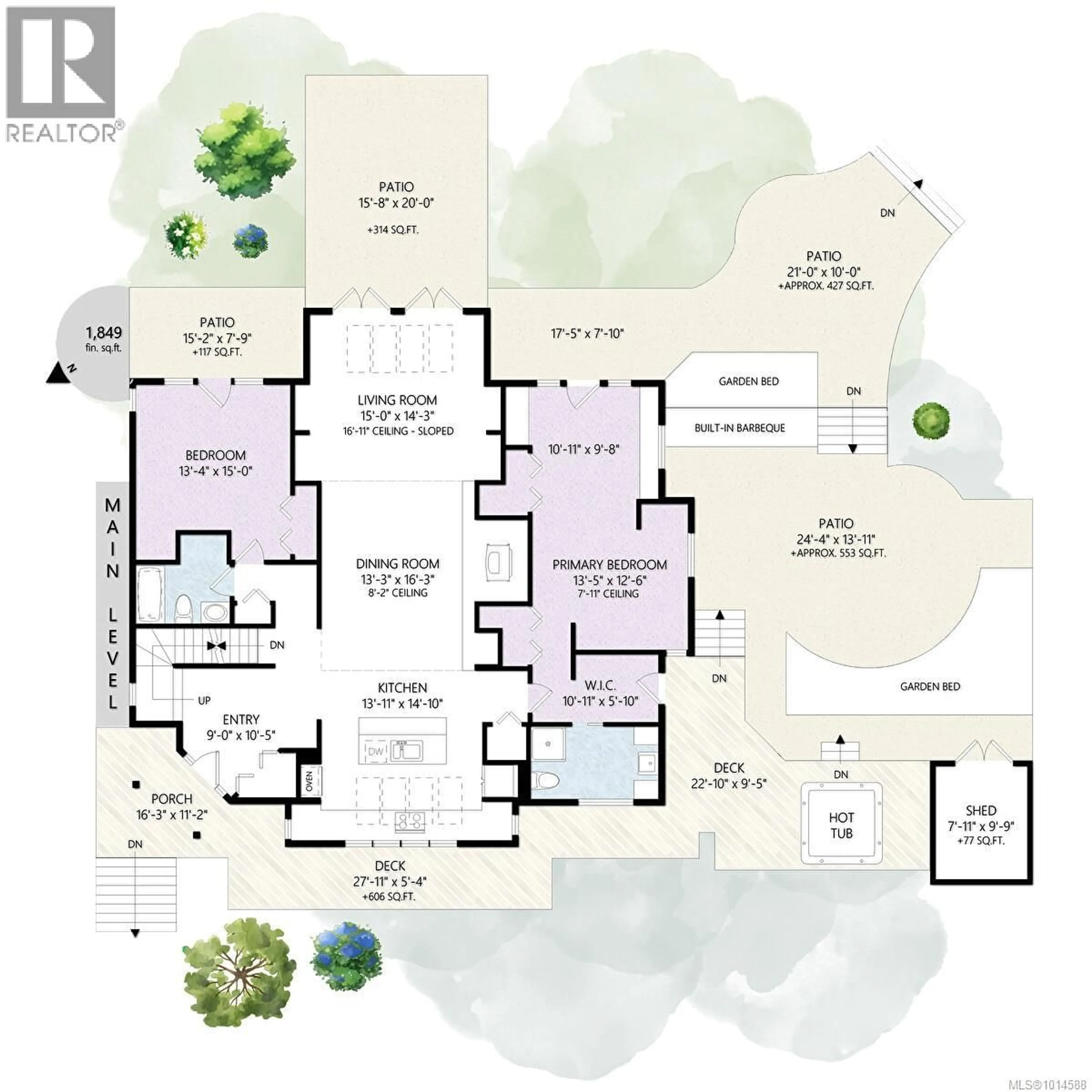 Floor plan for 3633 PARK DRIVE, Metchosin British Columbia V9C3W3
