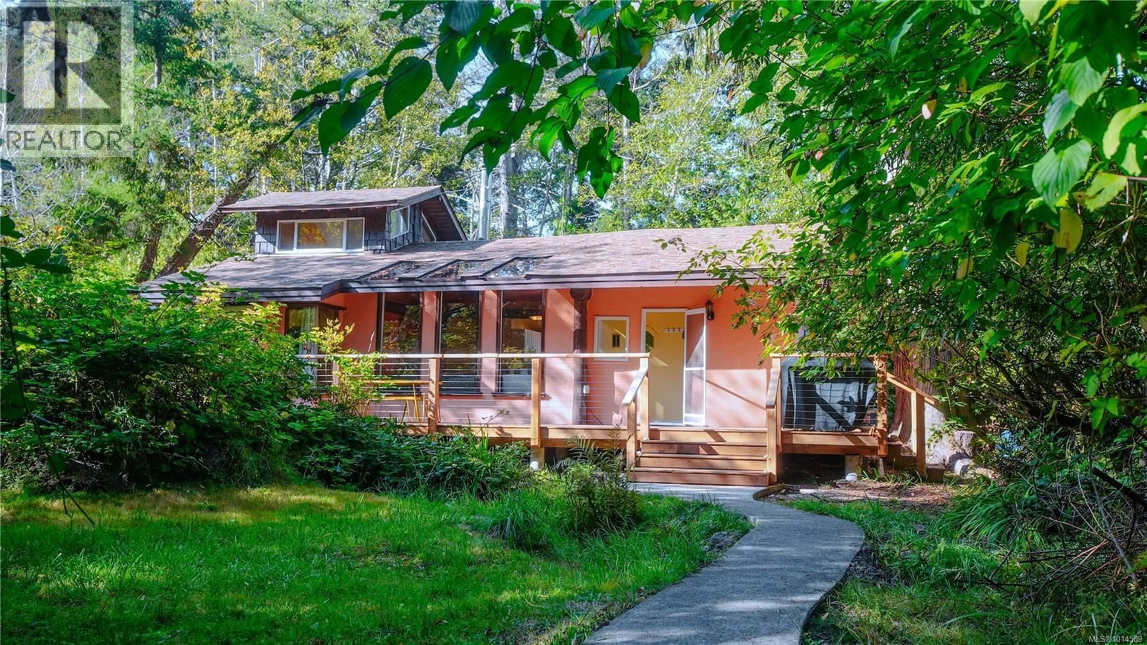 Home with vinyl exterior material, street for 5065 SANDPIPER ROAD, Hornby Island British Columbia V0R1Z0