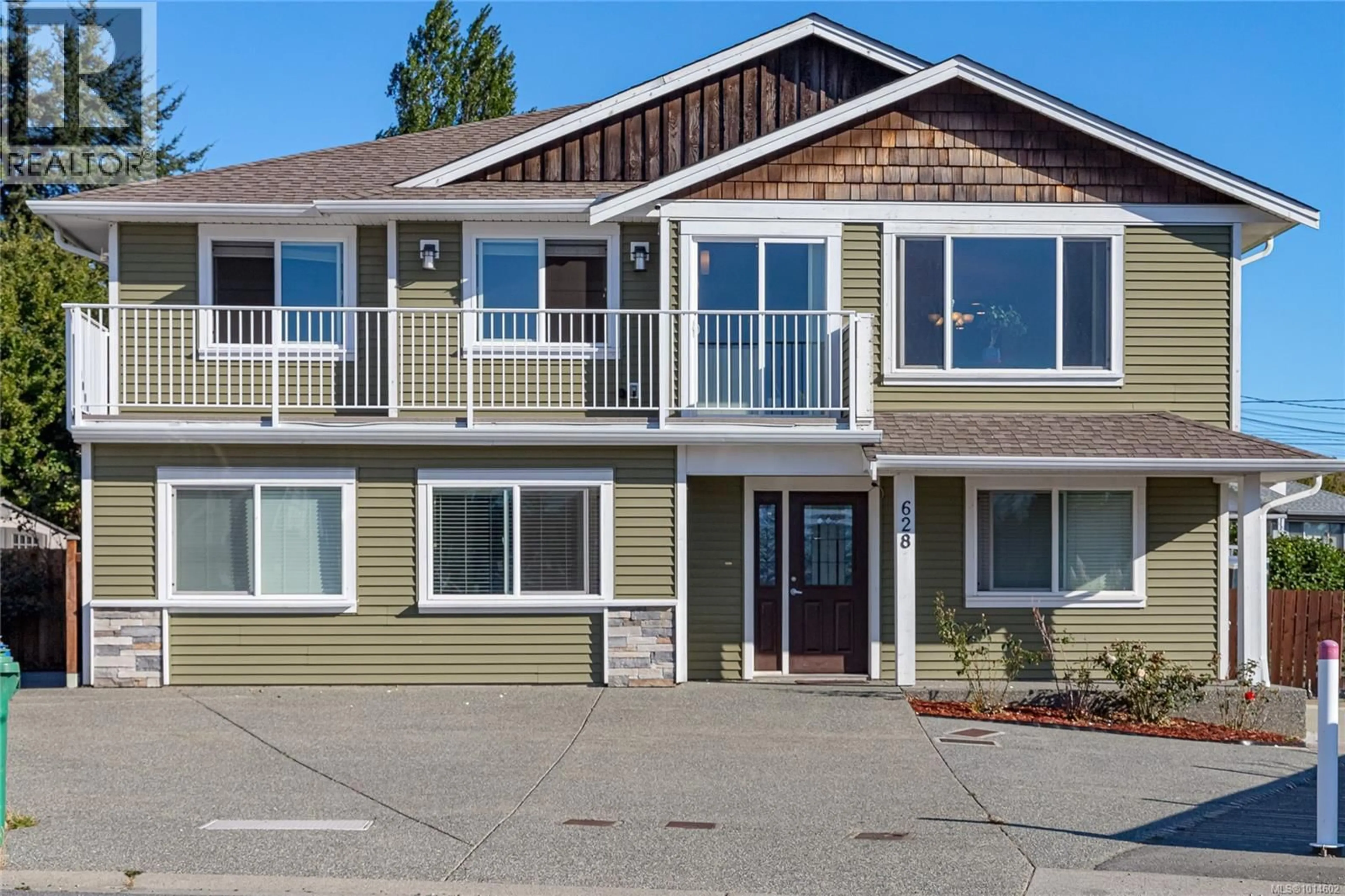 Home with vinyl exterior material, street for 628 ALYSSA PLACE, Nanaimo British Columbia V9R0H4