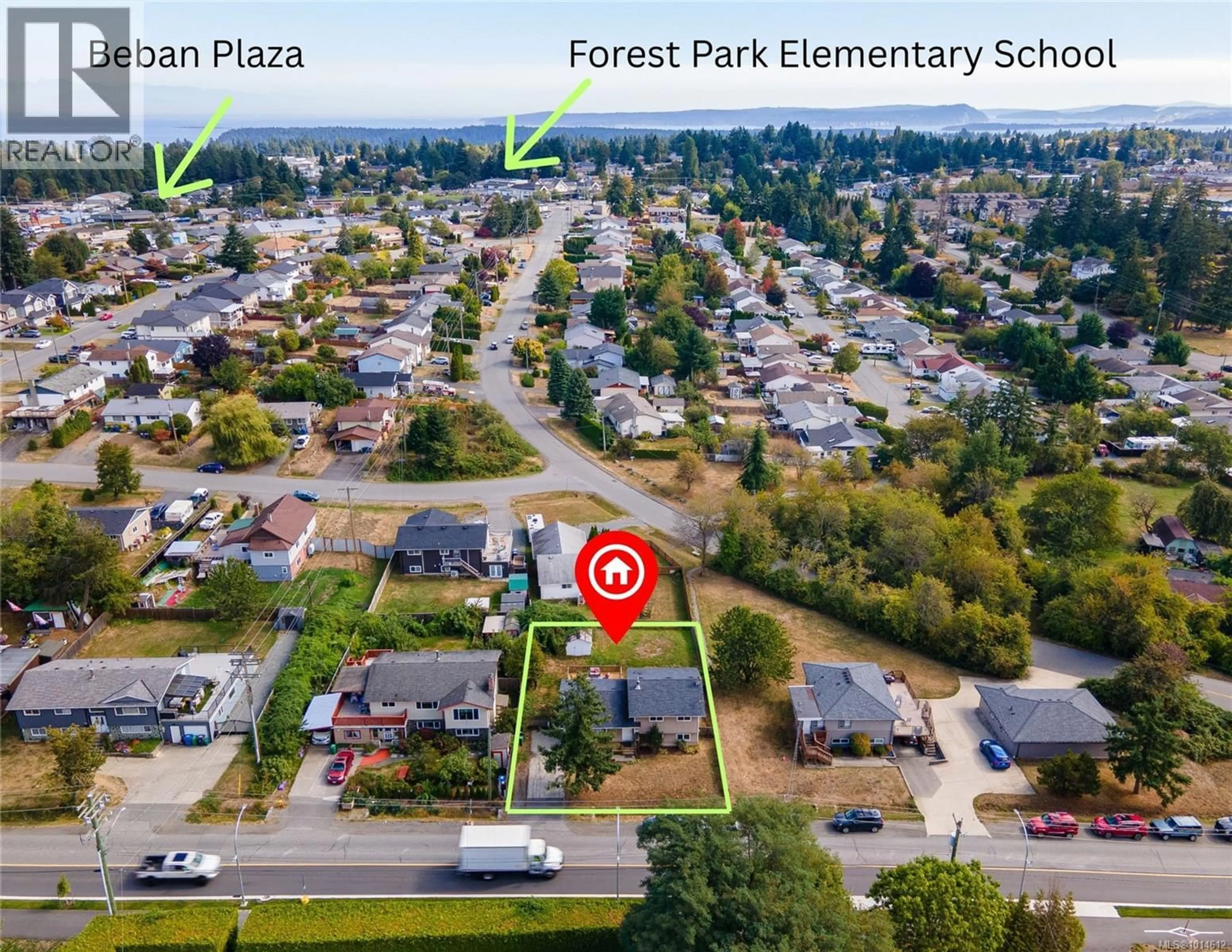A pic from outside/outdoor area/front of a property/back of a property/a pic from drone, forest/trees view for 2112 BOXWOOD ROAD, Nanaimo British Columbia V9S5T4