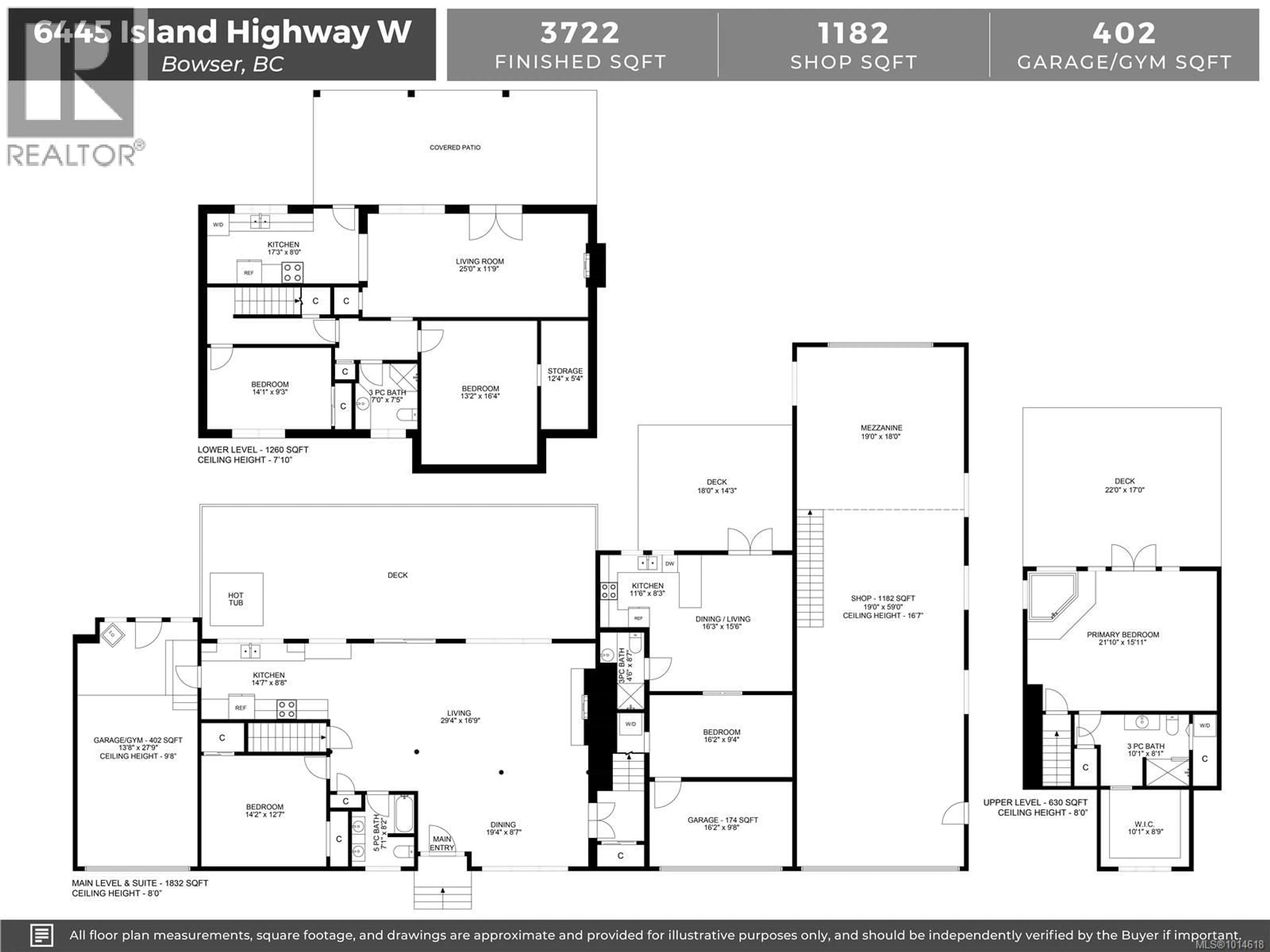 Floor plan for 6445 ISLAND HIGHWAY WEST, Qualicum Beach British Columbia V0R1G0