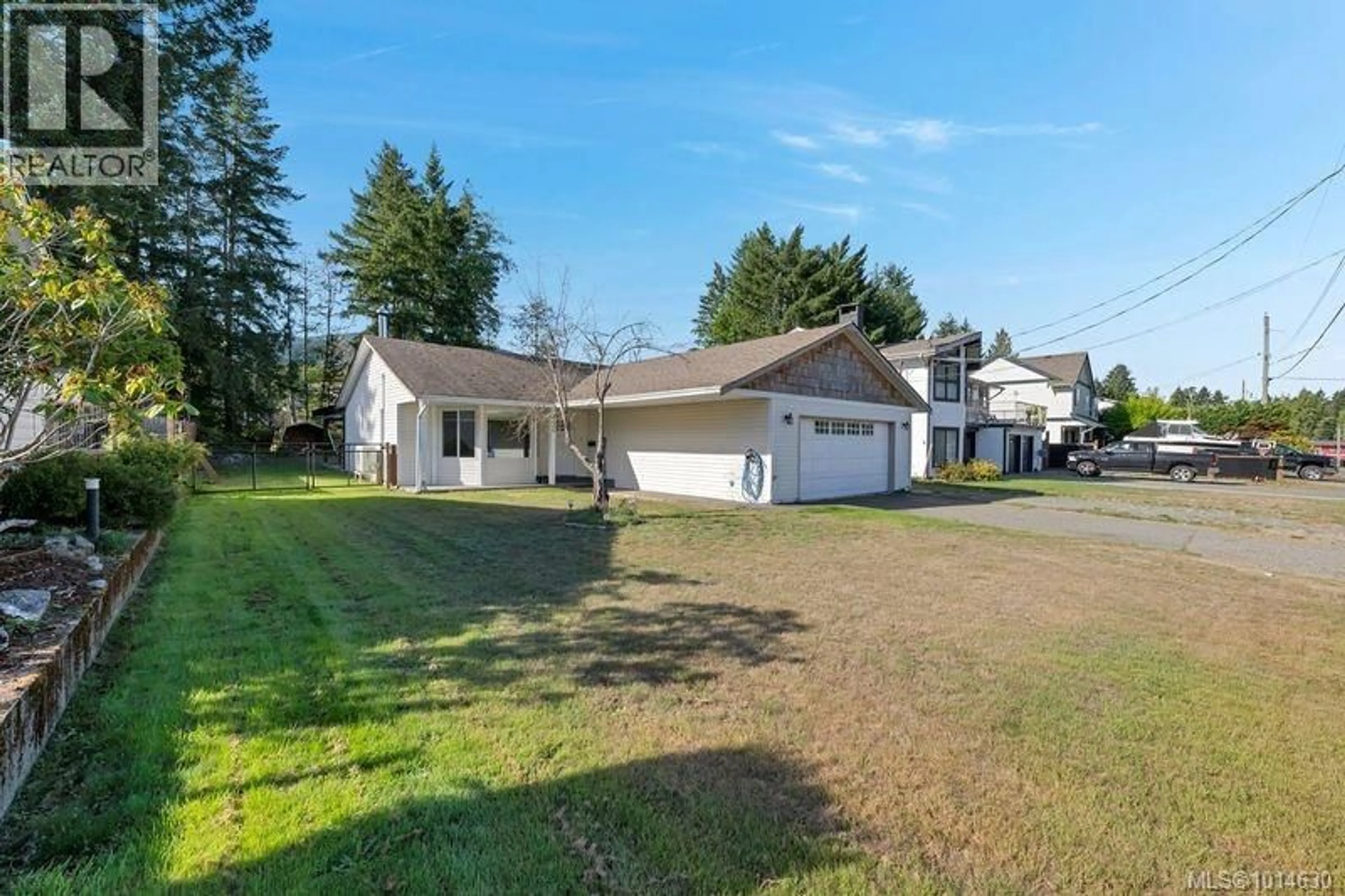 A pic from outside/outdoor area/front of a property/back of a property/a pic from drone, unknown for 178 JOHEL ROAD, Lake Cowichan British Columbia V0R2G0