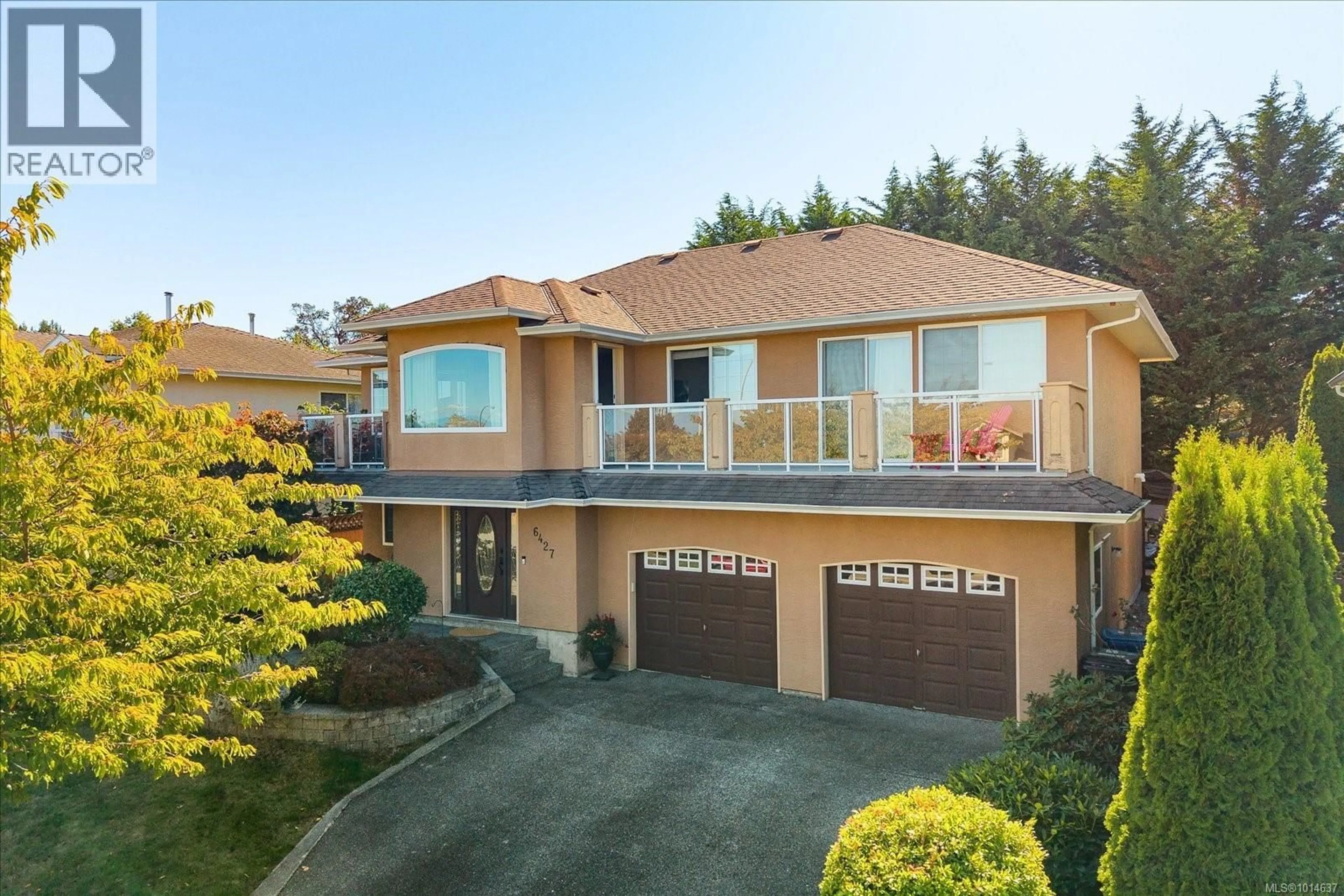 A pic from outside/outdoor area/front of a property/back of a property/a pic from drone, unknown for 6427 NIDRI PLACE, Nanaimo British Columbia V9V1N6