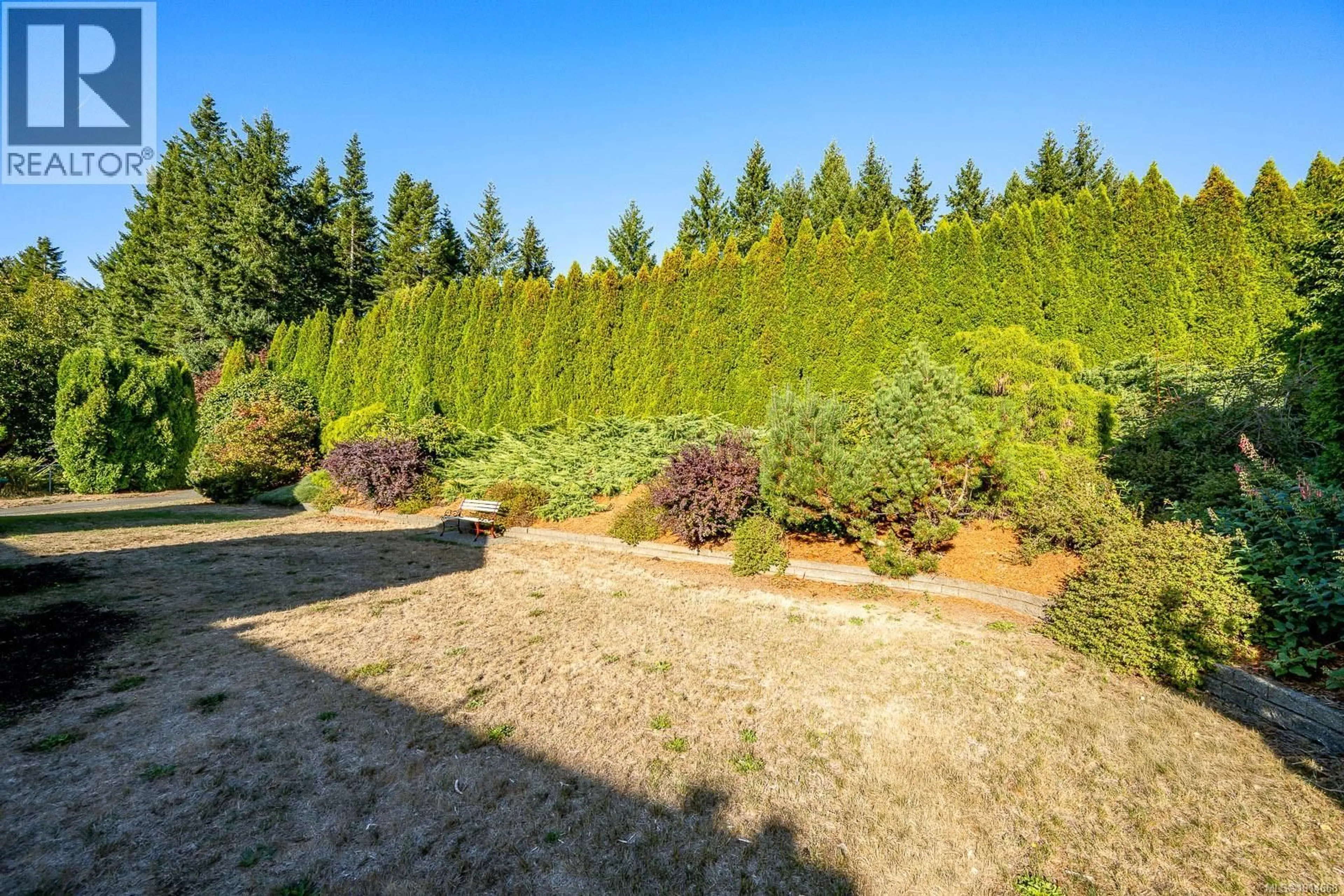 Patio, forest/trees view for 1582 MALLARD DRIVE, Courtenay British Columbia V9N8L8