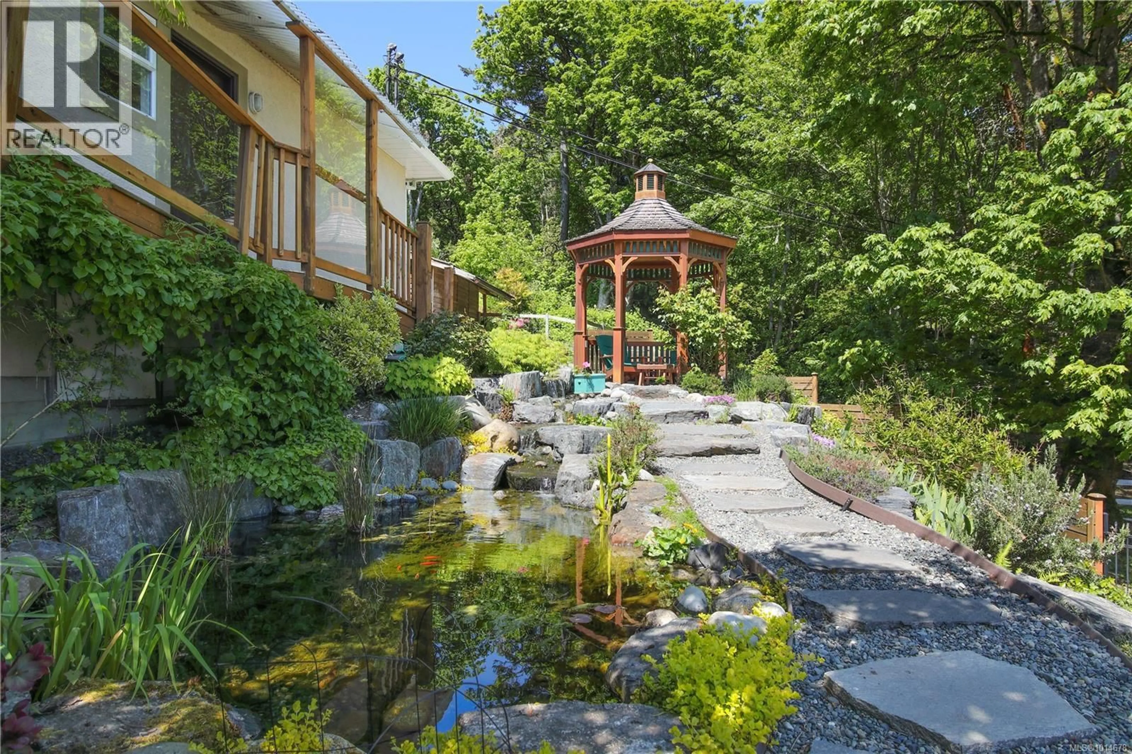 Patio, water/lake/river/ocean view for 4910 ROCKY POINT ROAD, Metchosin British Columbia V9C4G4