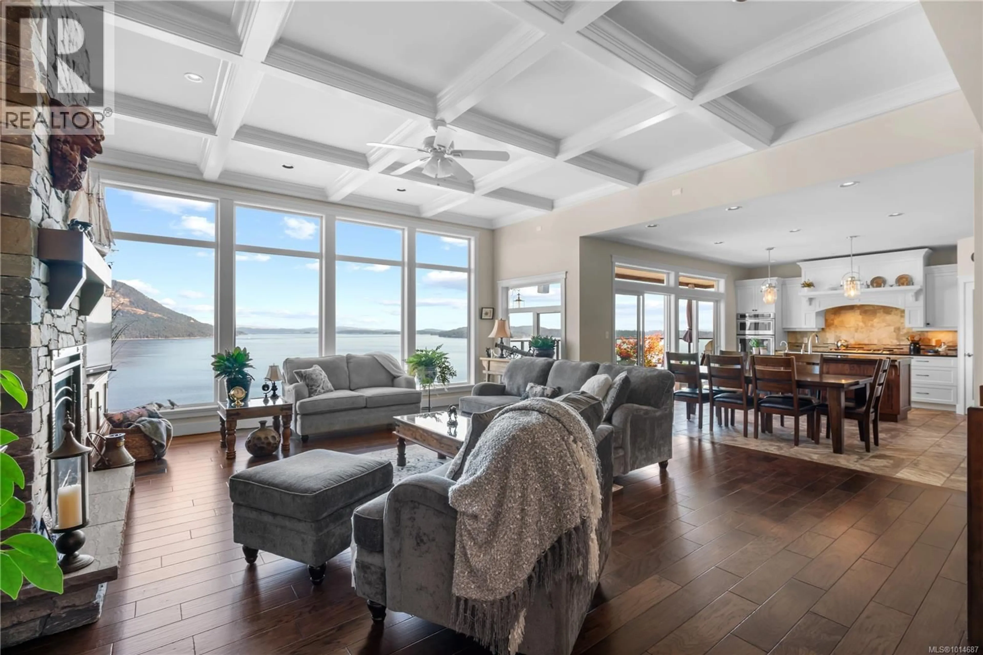 Living room with furniture, unknown for 412 SEAVIEW PLACE, Cobble Hill British Columbia V0R1L1