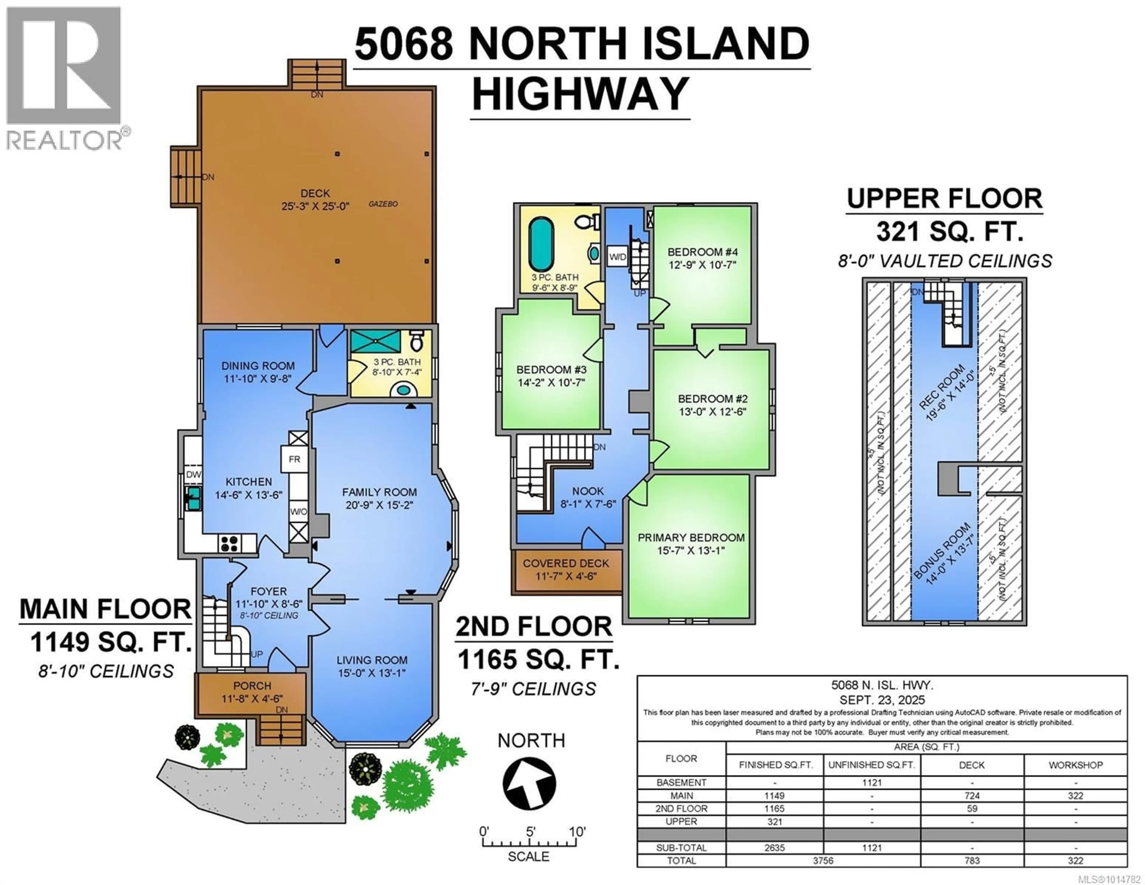 Floor plan for 5068 ISLAND HIGHWAY NORTH, Courtenay British Columbia V9J1L4
