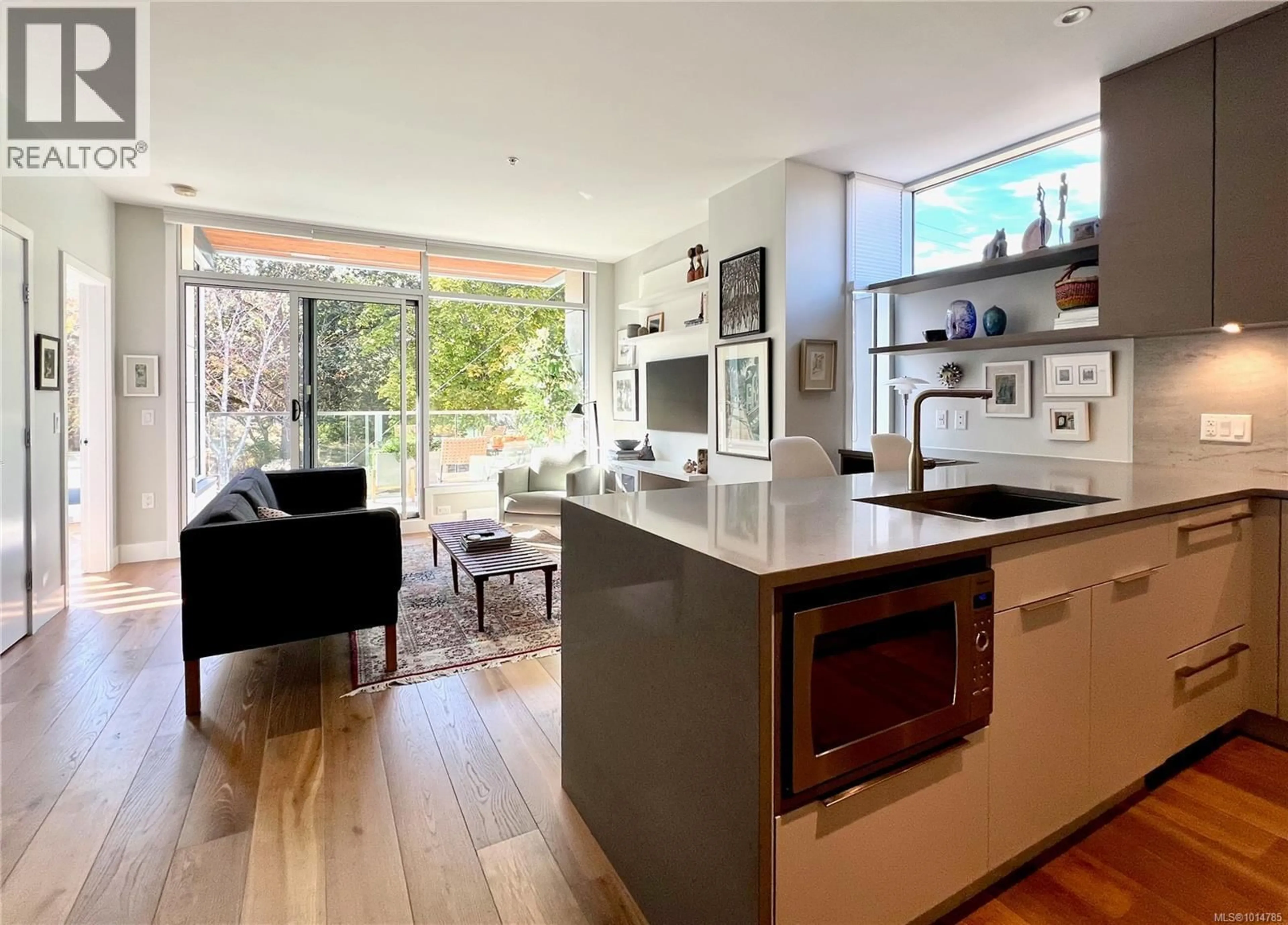 Open concept kitchen, unknown for 206 - 986 HEYWOOD AVENUE, Victoria British Columbia V8V2Y6