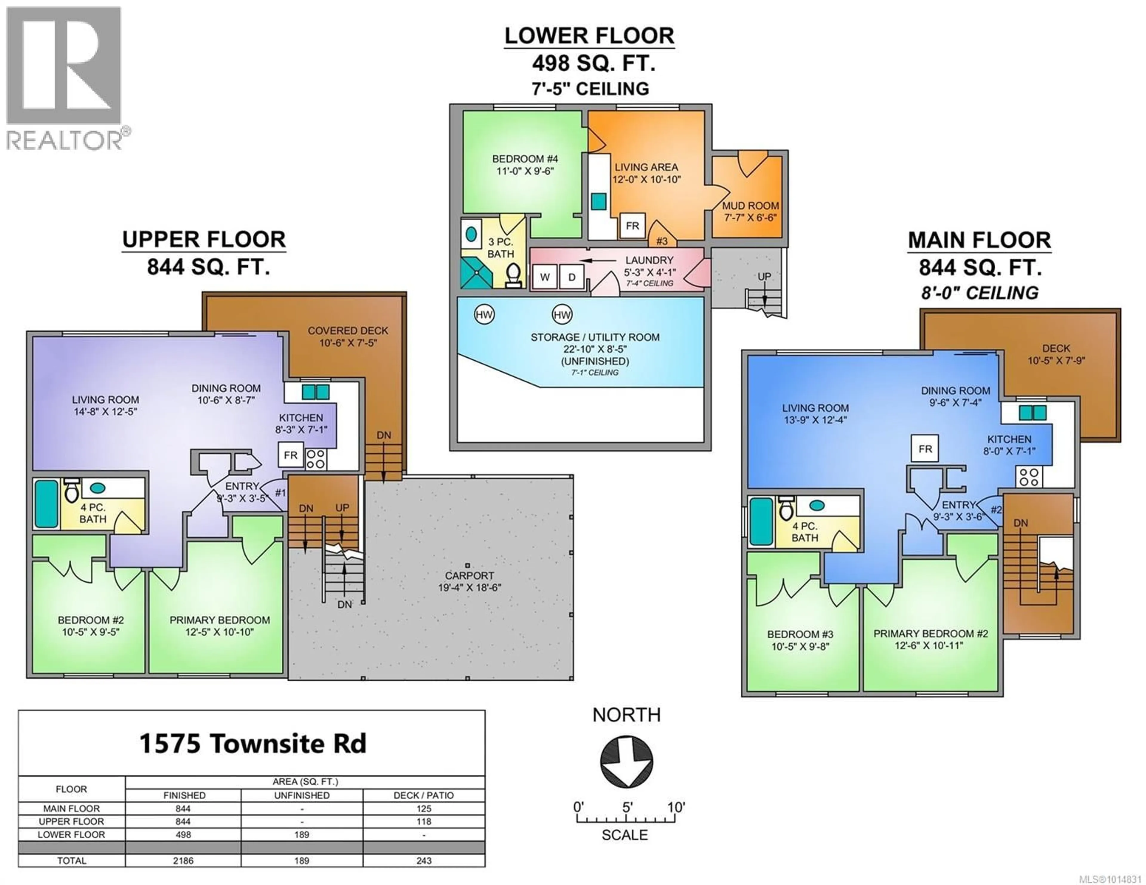 Floor plan for 1575 TOWNSITE ROAD, Nanaimo British Columbia V9S1M9