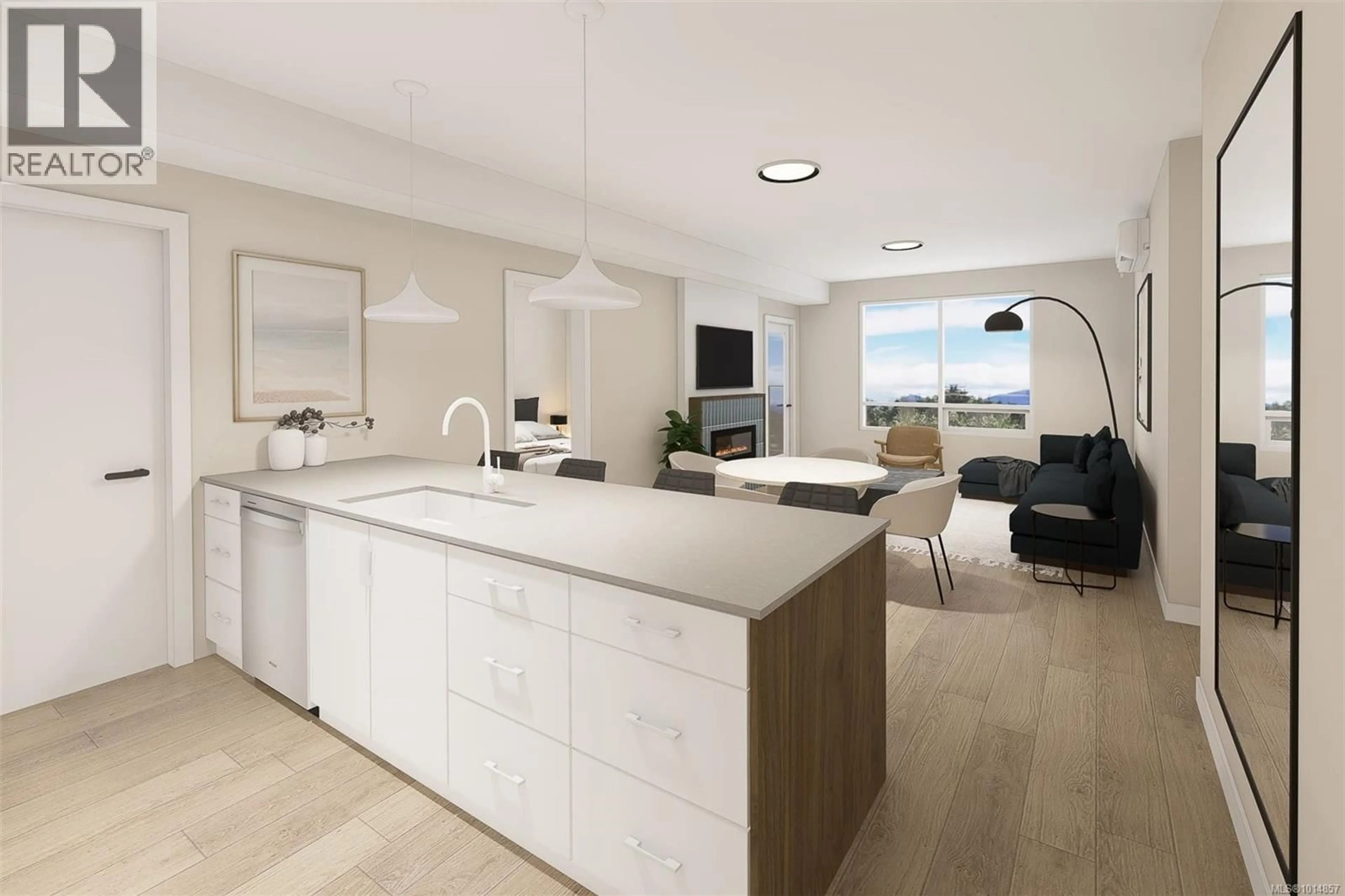 Open concept kitchen, unknown for 312 - 2881 LEIGH ROAD, Langford British Columbia V9B4G5