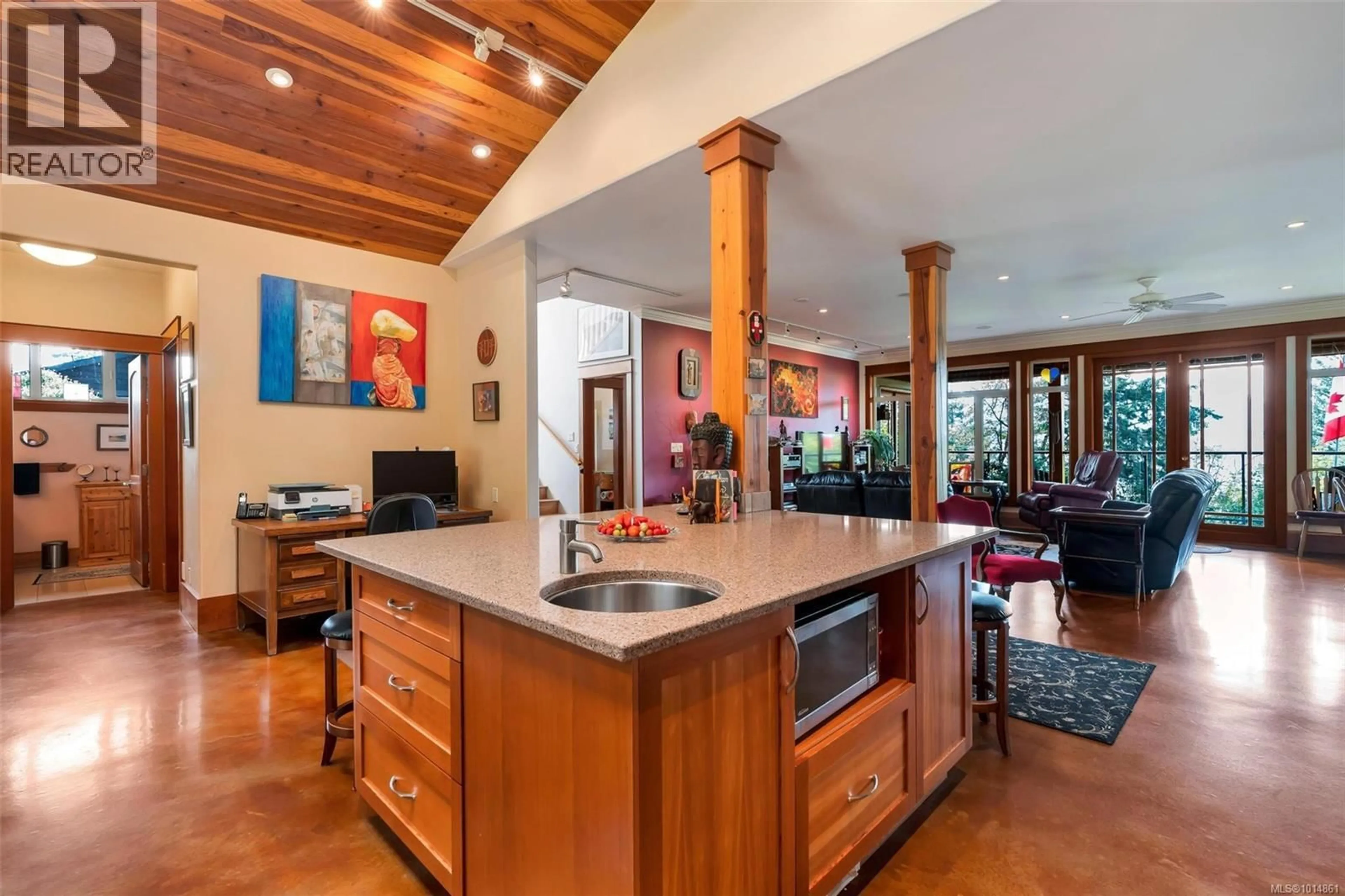 Open concept kitchen, unknown for 1870 MUNSIE ROAD, Shawnigan Lake British Columbia V8H2A8