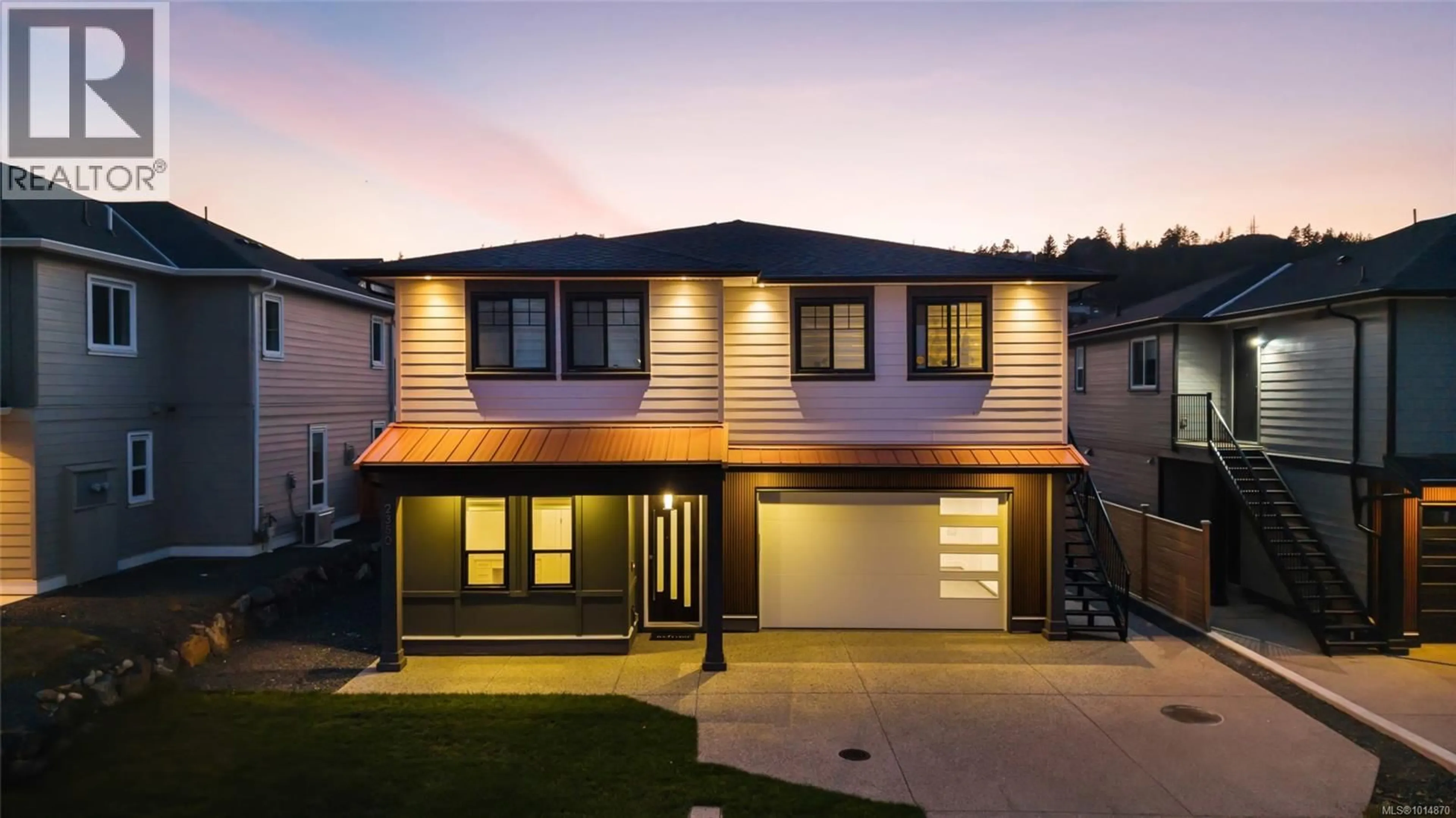 Home with vinyl exterior material, street for 2350 SWALLOW PLACE, Langford British Columbia V9B6Y6