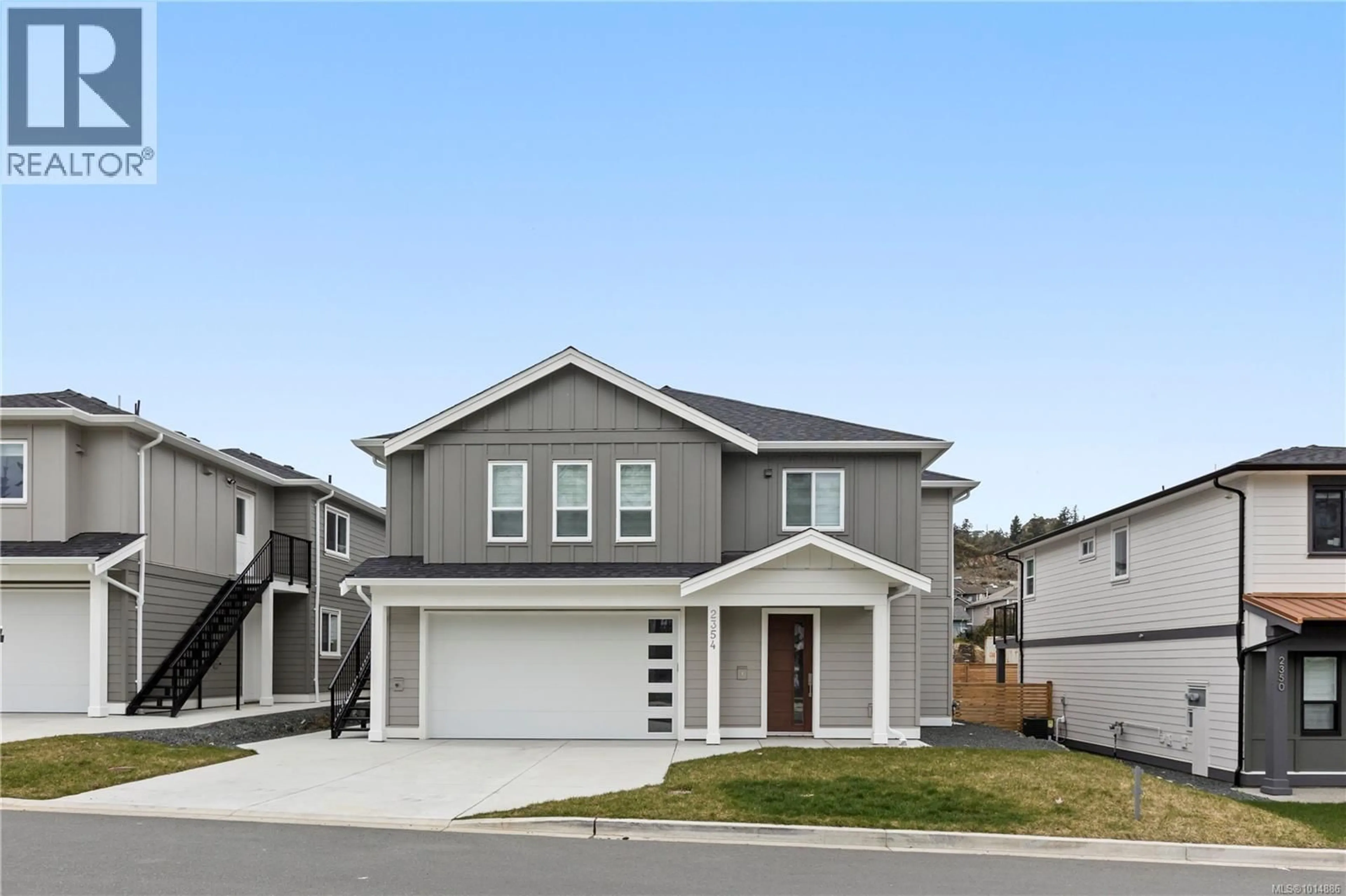 Home with vinyl exterior material, street for 2354 SWALLOW PLACE, Langford British Columbia V9B6Y6