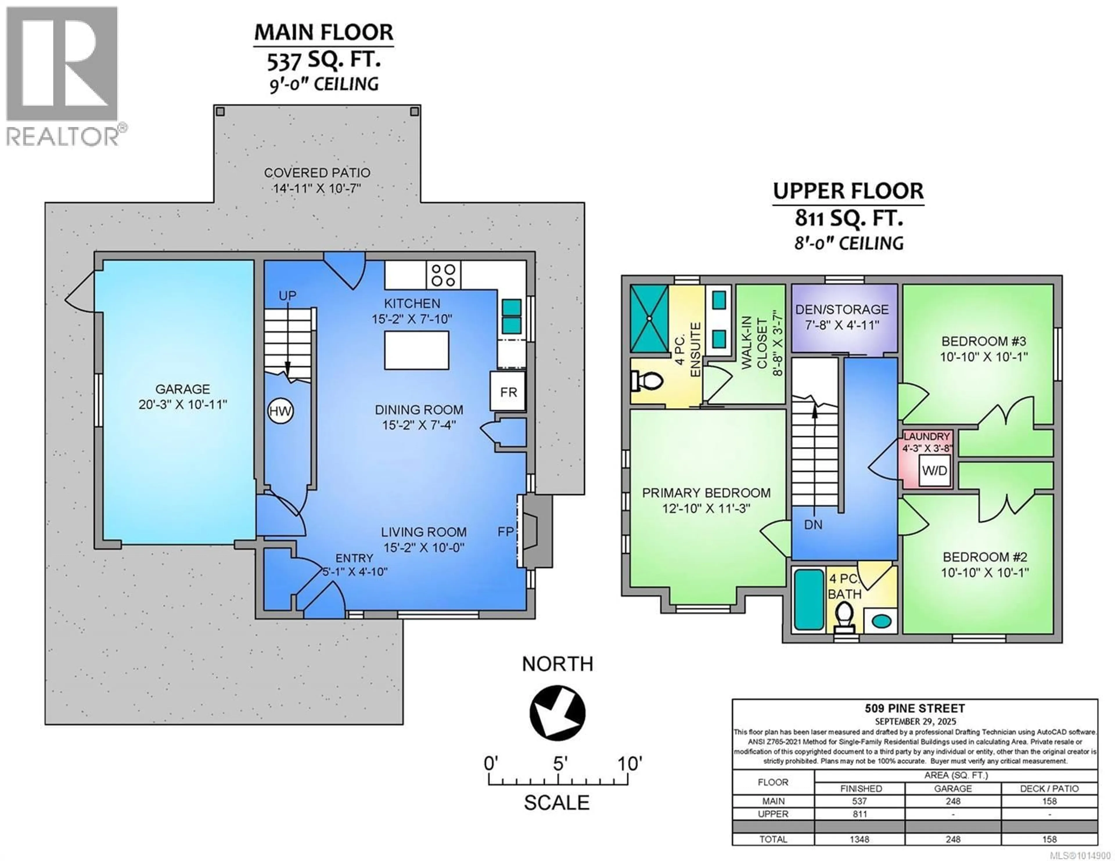 Floor plan for 509 PINE STREET, Nanaimo British Columbia V9R2C6