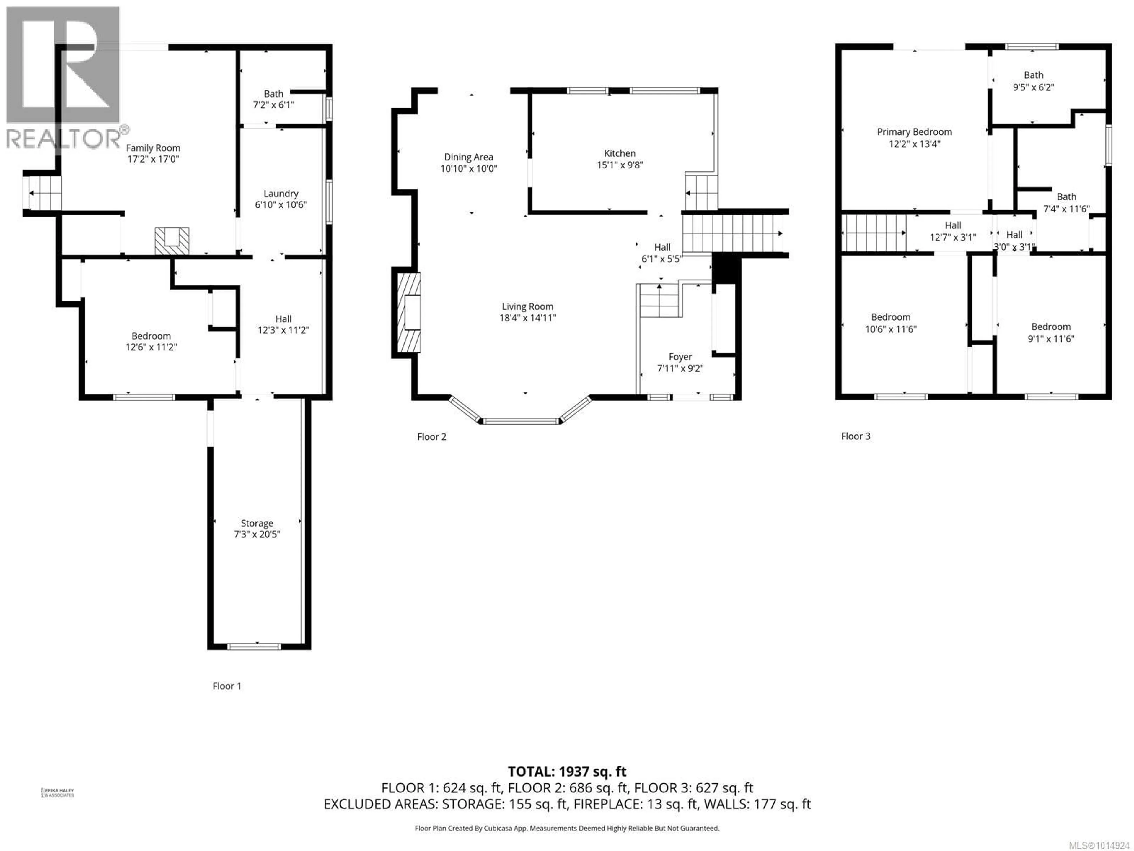 Floor plan for 2460 ISLAND HIGHWAY SOUTH, Campbell River British Columbia V9W1C6