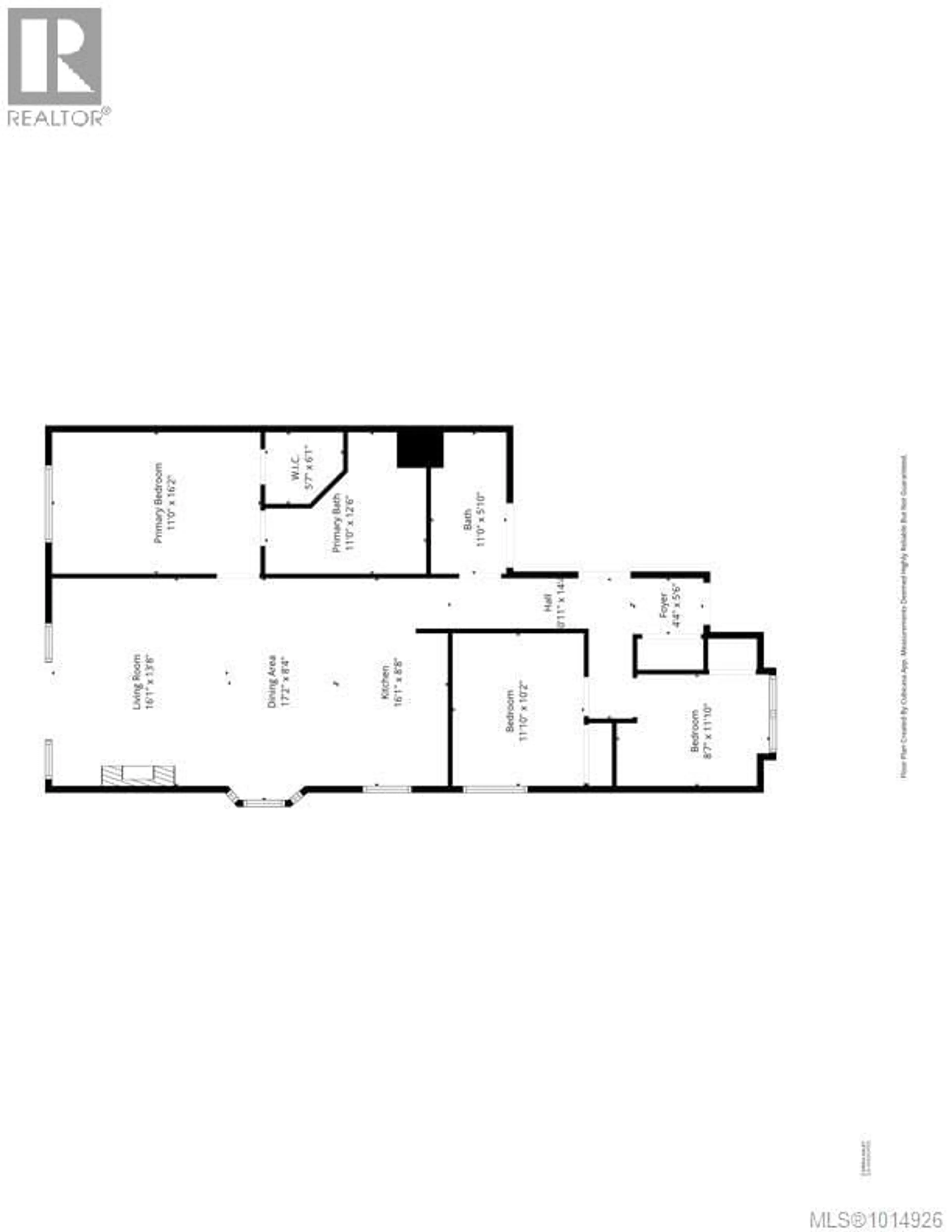 Floor plan for 5 - 48 MCPHEDRAN ROAD SOUTH, Campbell River British Columbia V9W3C6