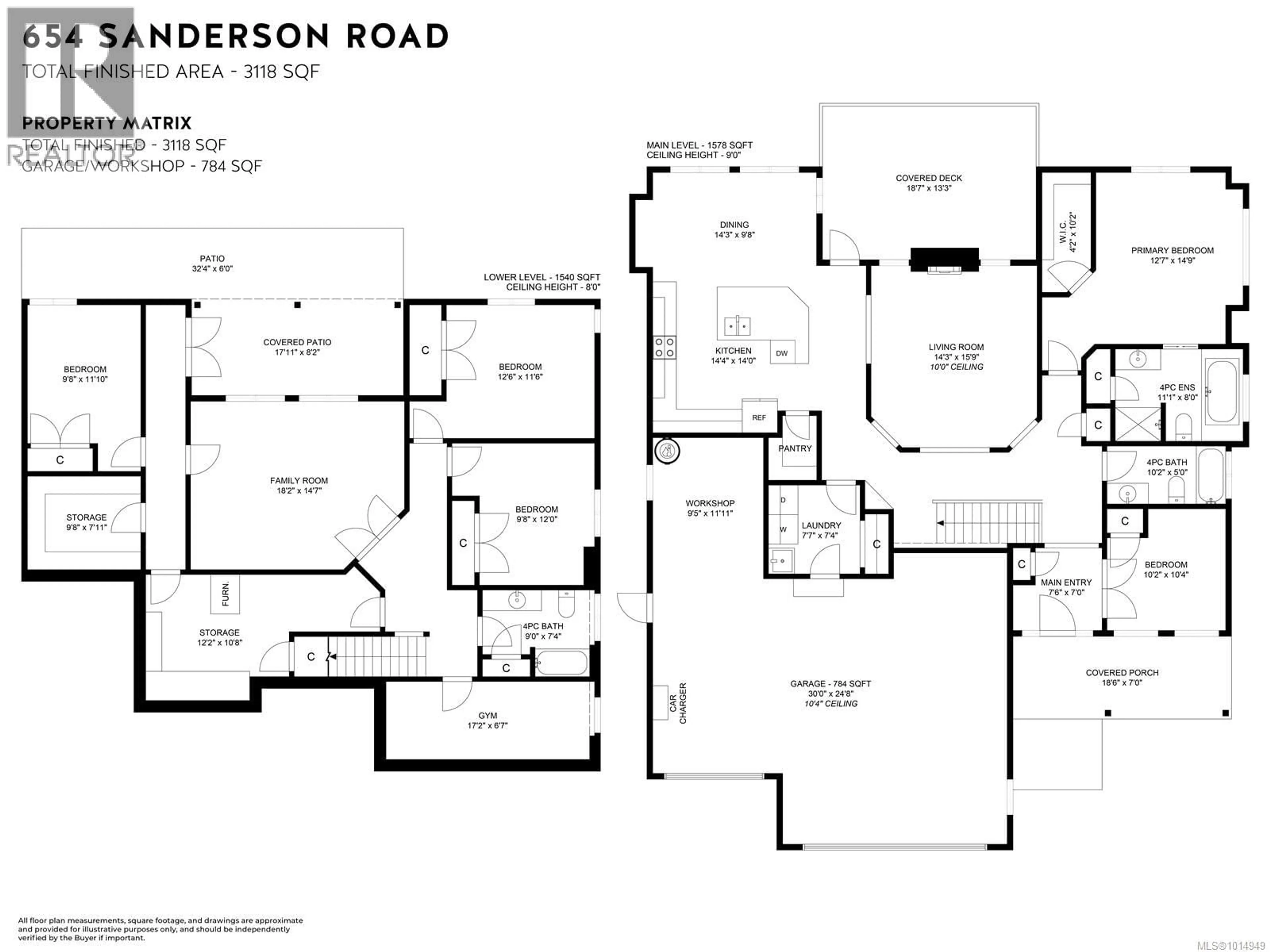 Floor plan for 654 SANDERSON ROAD, Ladysmith British Columbia V9G0A7