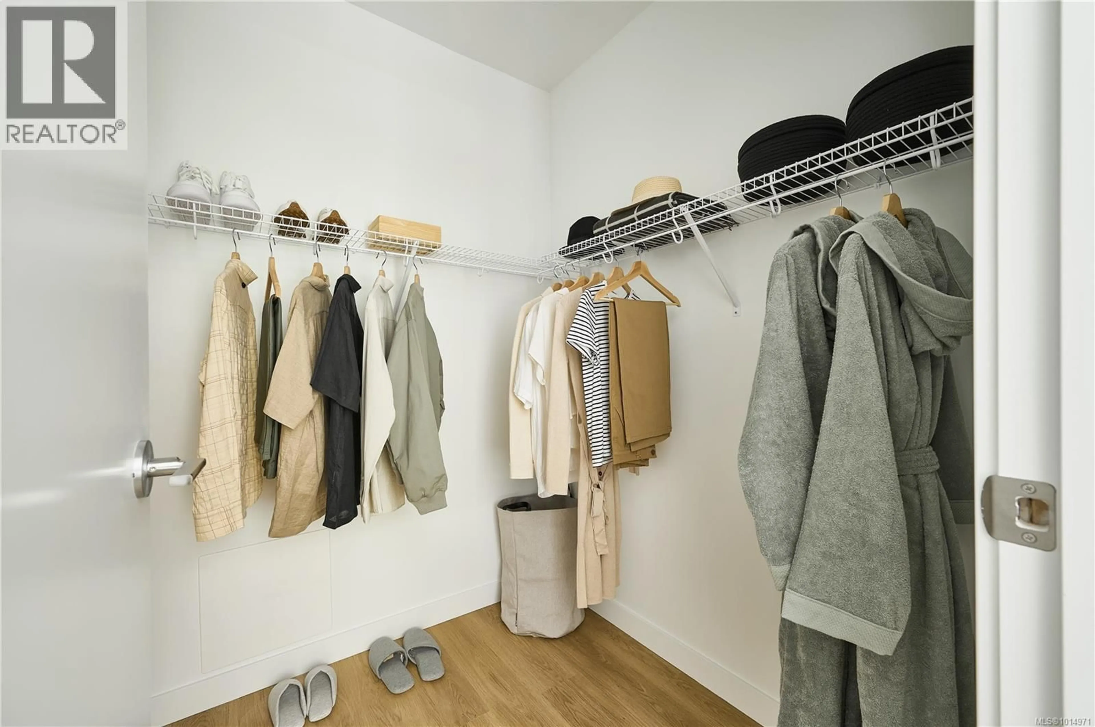Storage room or clothes room or walk-in closet for 116 - 1115 JOHNSON STREET, Victoria British Columbia V8V0H2
