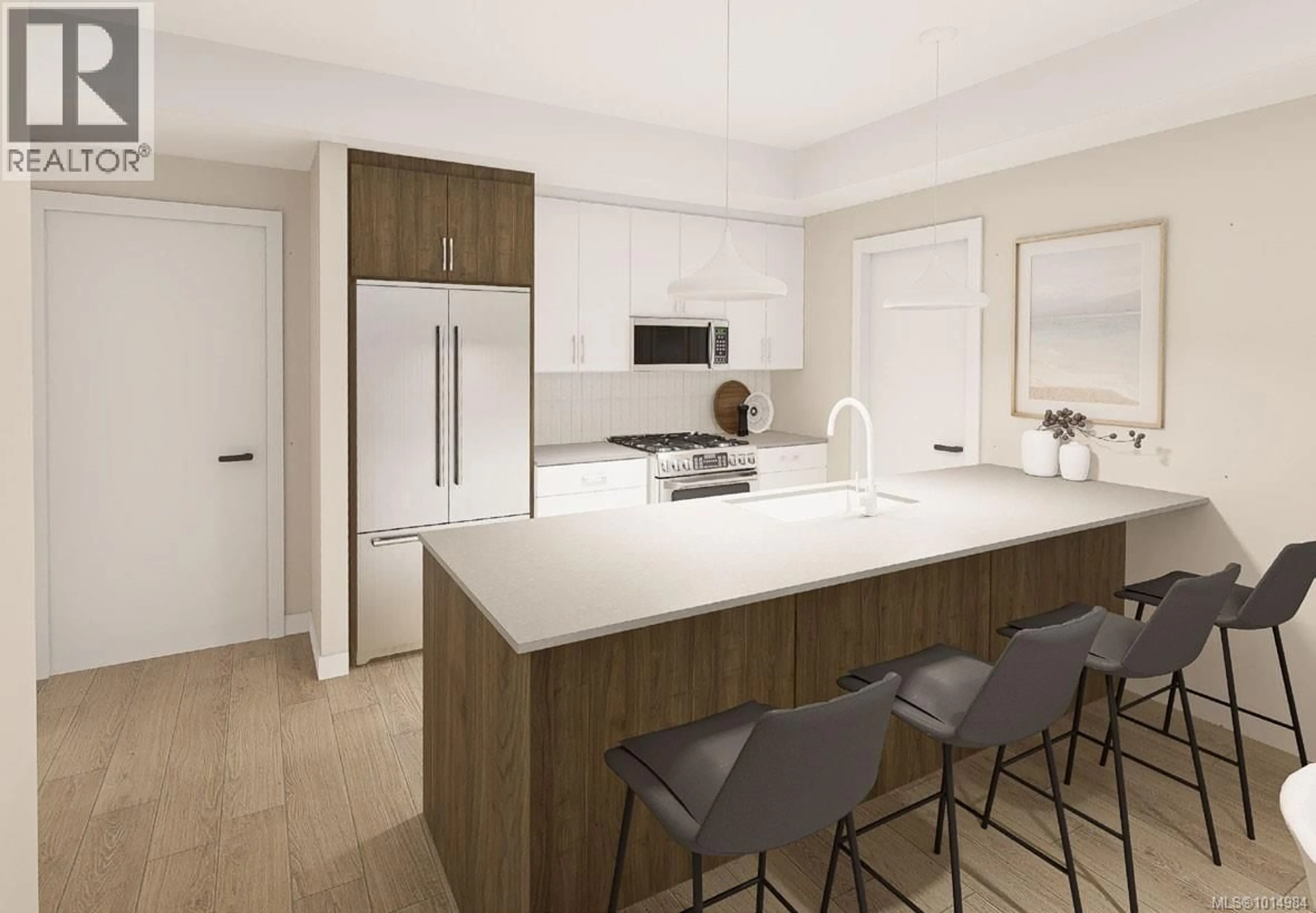 Open concept kitchen, unknown for 411 - 2881 LEIGH ROAD, Langford British Columbia V9B4G5