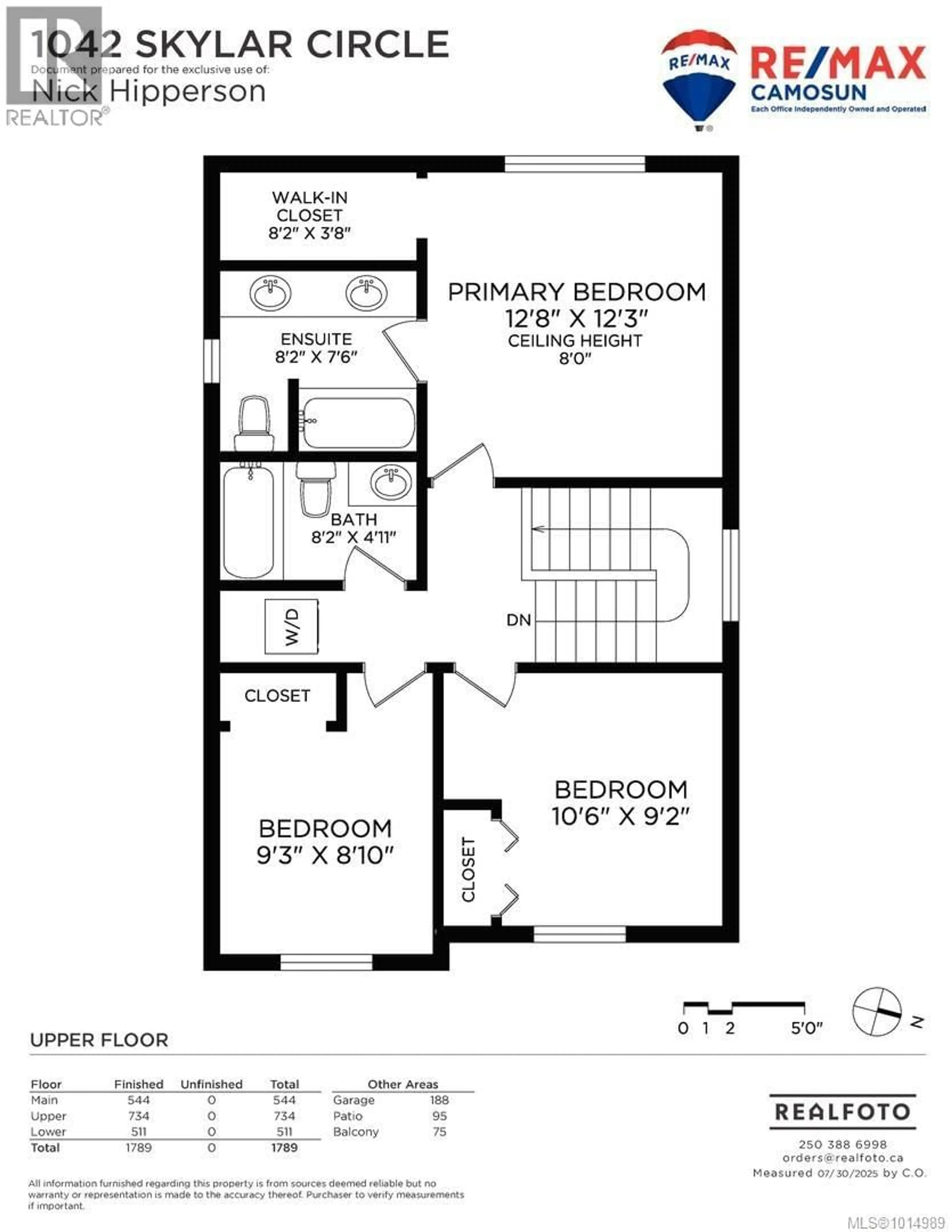 Floor plan for 1042 SKYLAR CIRCLE, Shawnigan Lake British Columbia V0R2W3