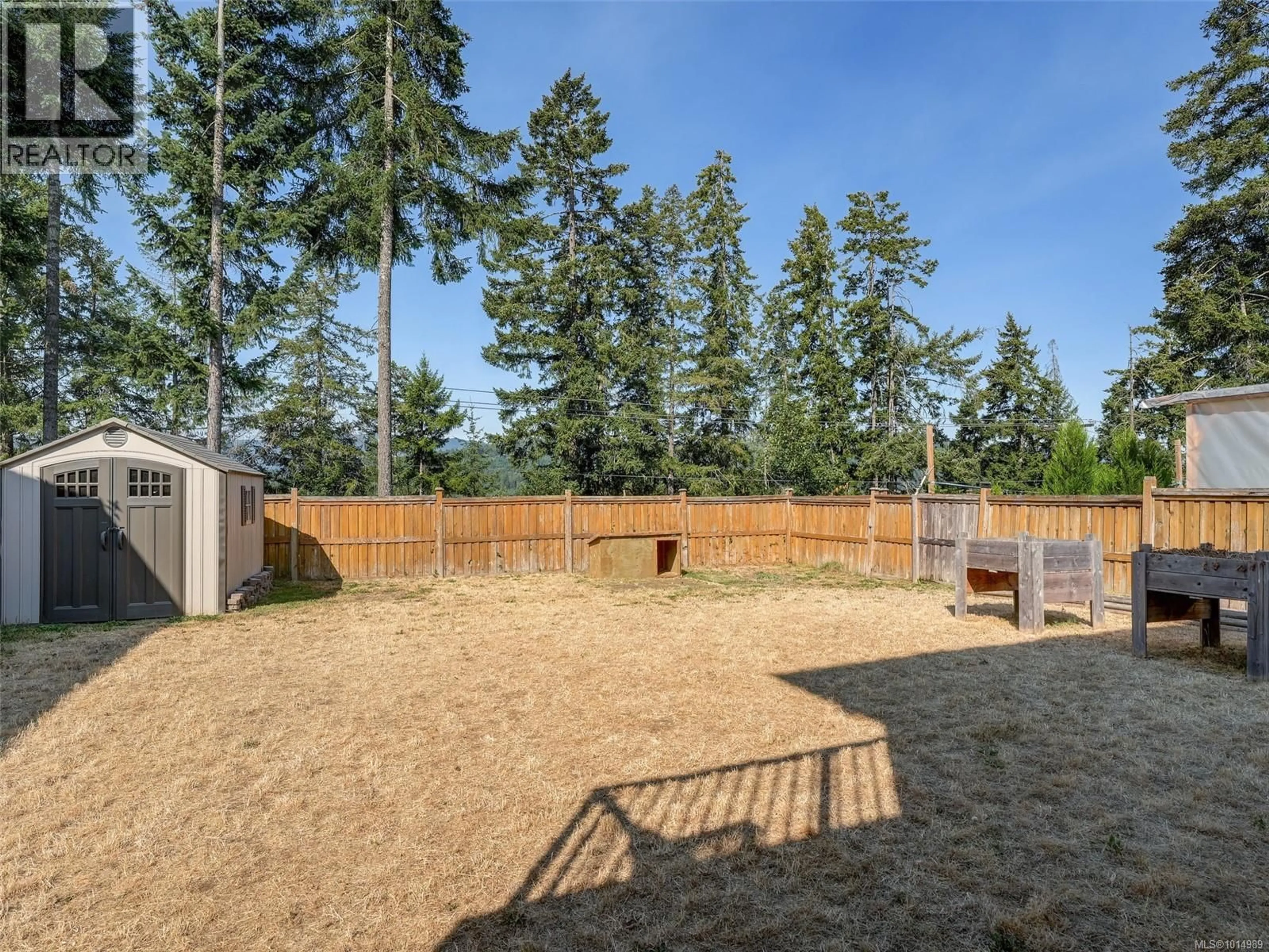 Patio, forest/trees view for 1042 SKYLAR CIRCLE, Shawnigan Lake British Columbia V0R2W3
