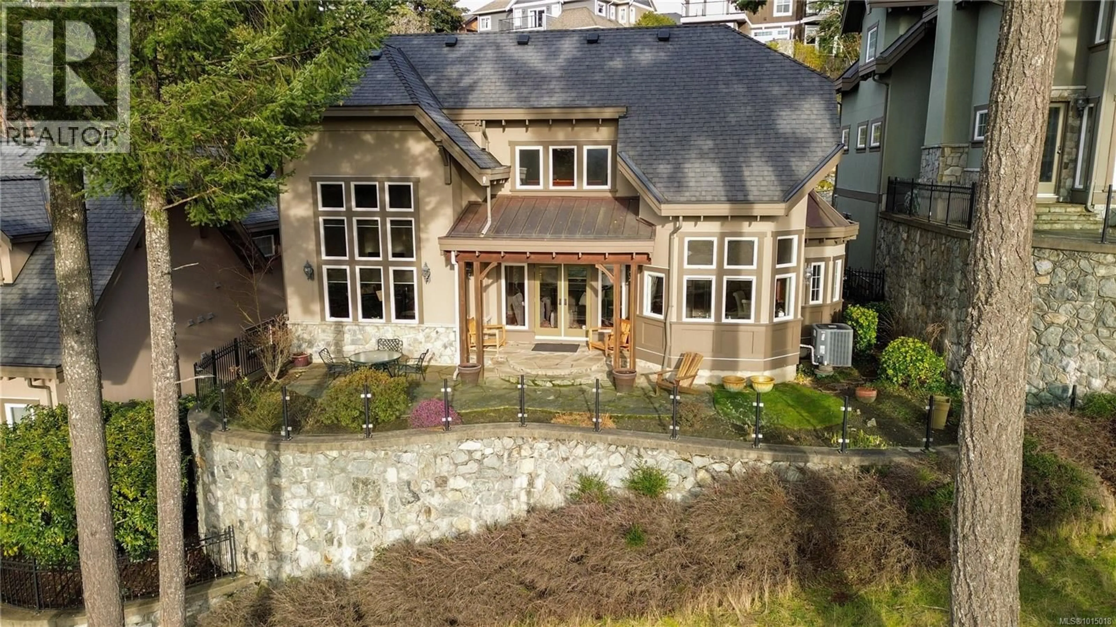 A pic from outside/outdoor area/front of a property/back of a property/a pic from drone, building for 2212 ISLAND FALLS PLACE, Langford British Columbia V9B6V3