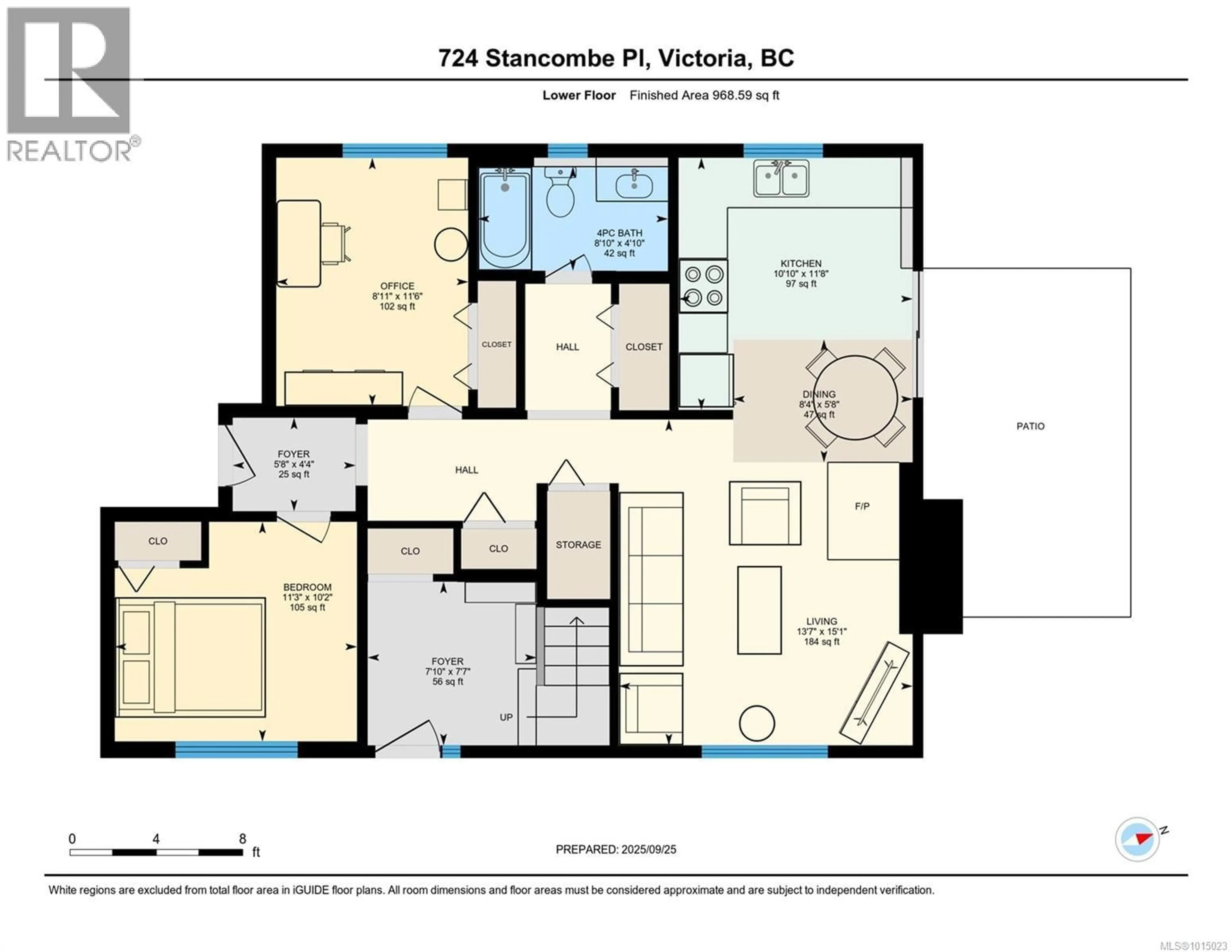 Floor plan for 724 STANCOMBE PLACE, Esquimalt British Columbia V9A7E6