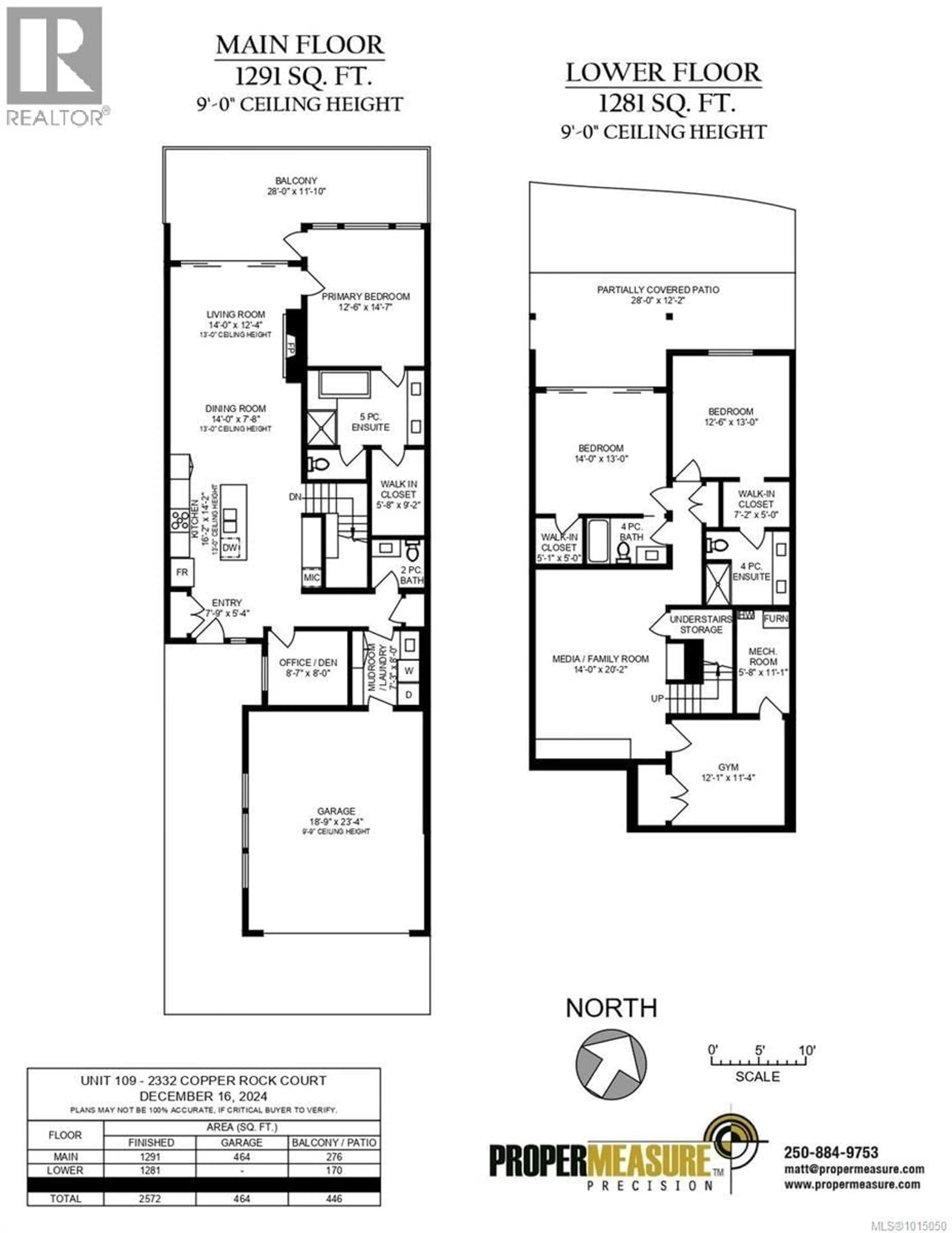 Floor plan for 109 - 2332 COPPER ROCK COURT, Langford British Columbia V9B0G4