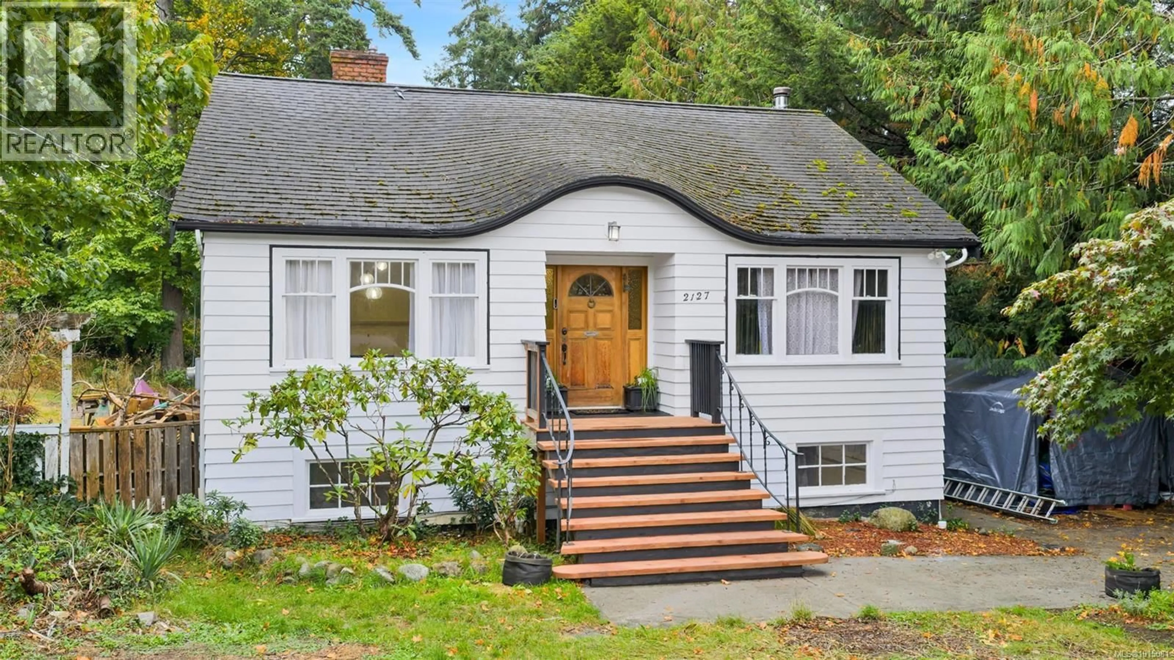 Home with vinyl exterior material, street for 2127 FRENCH ROAD SOUTH, Sooke British Columbia V9Z0M7