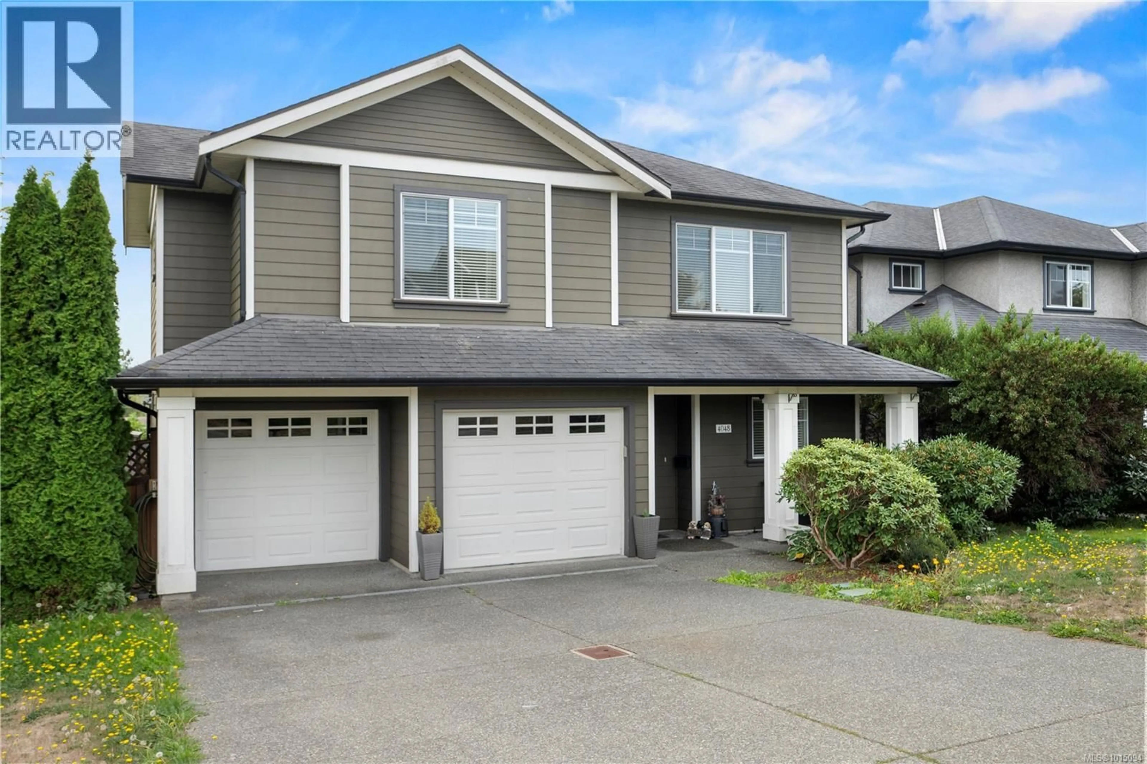 Home with vinyl exterior material, street for 4048 COPPERFIELD LANE, Saanich British Columbia V8Z0A6