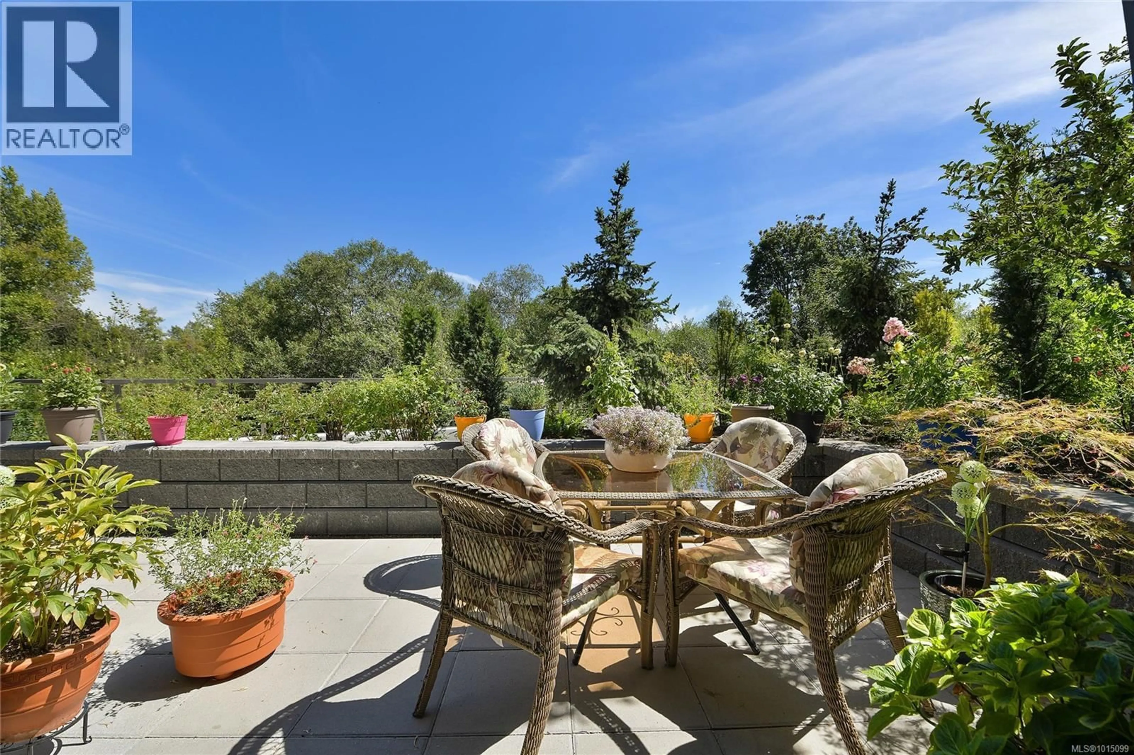 Patio, water/lake/river/ocean view for 127 - 920 REUNION AVENUE, Langford British Columbia V9B3Y7