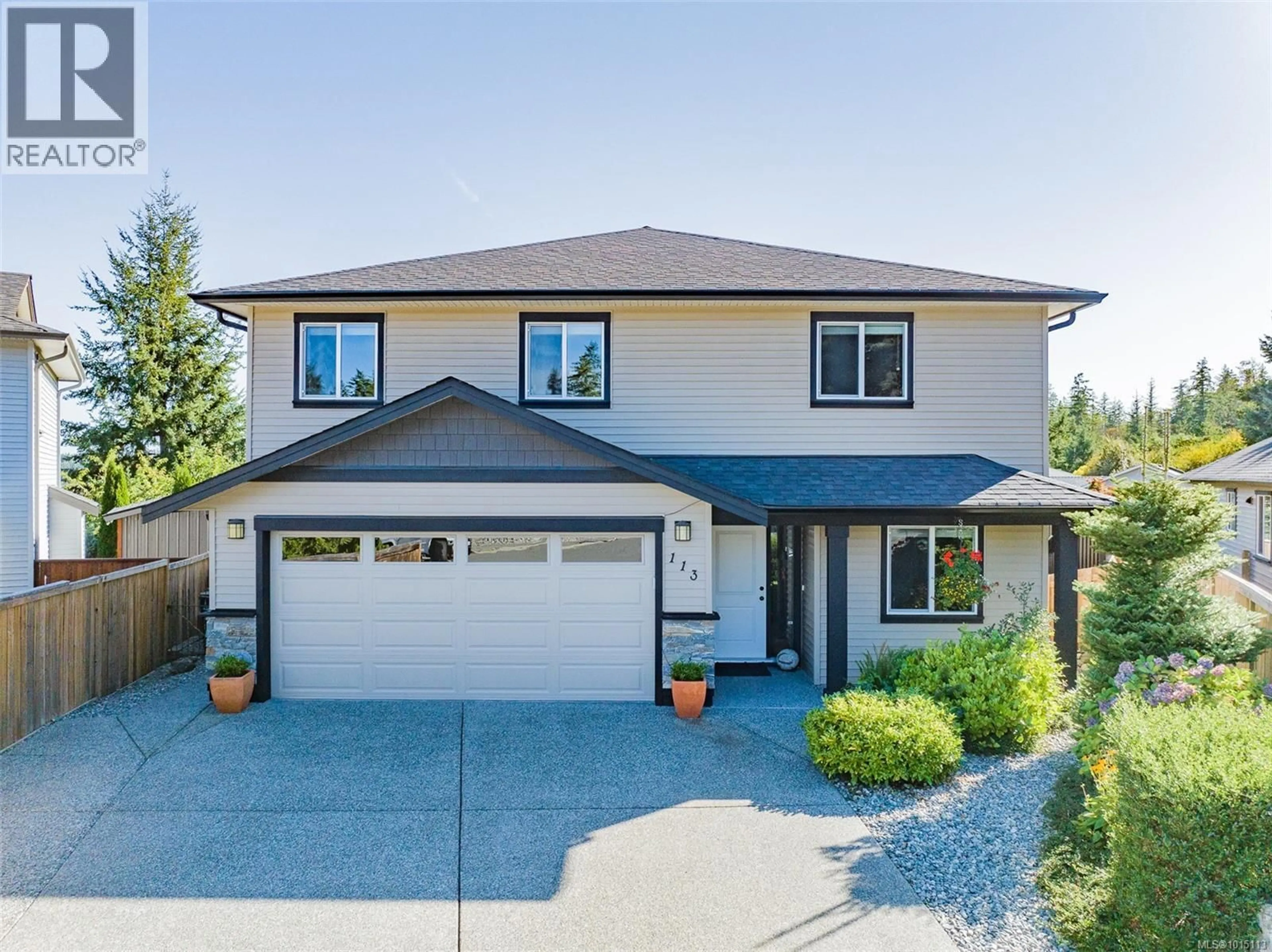 Home with vinyl exterior material, street for 113 CARLO PLACE, Nanaimo British Columbia V9X0B3