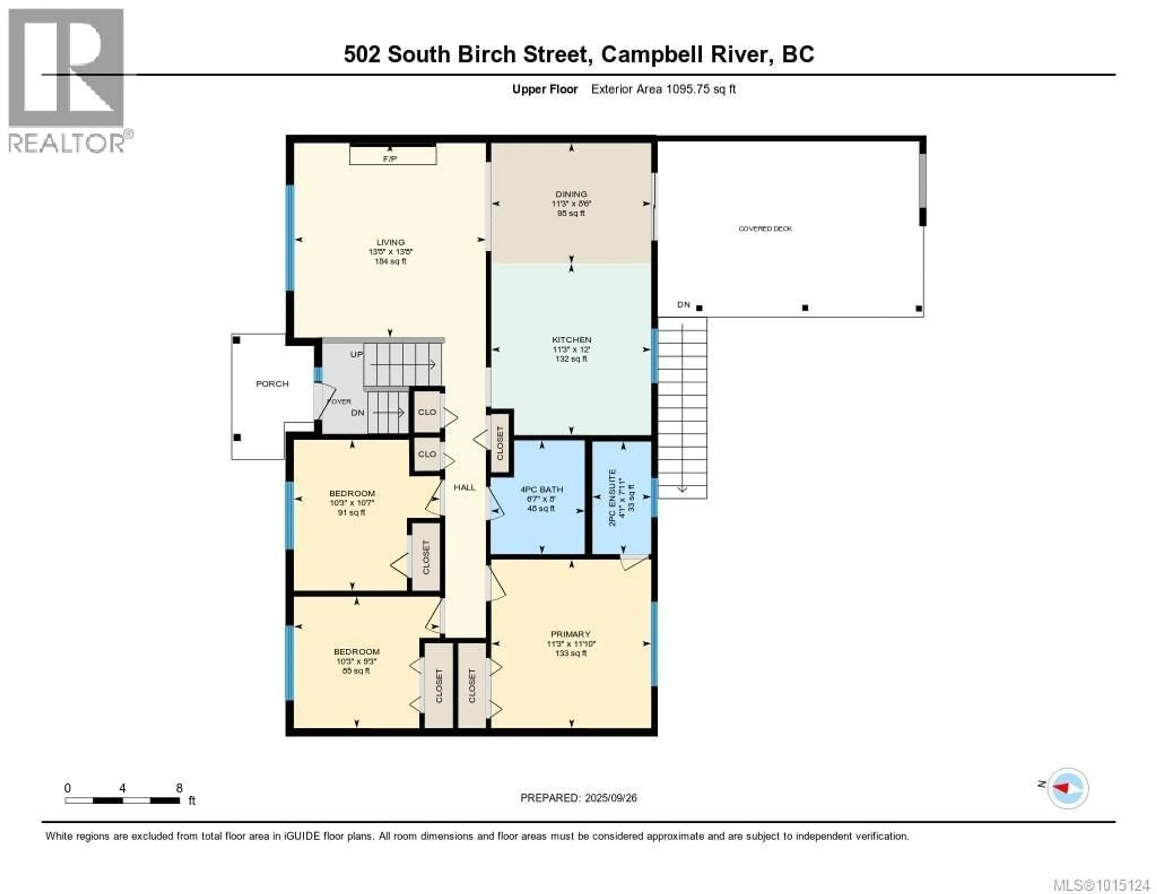 Floor plan for 502 BIRCH STREET SOUTH, Campbell River British Columbia V9W6A8
