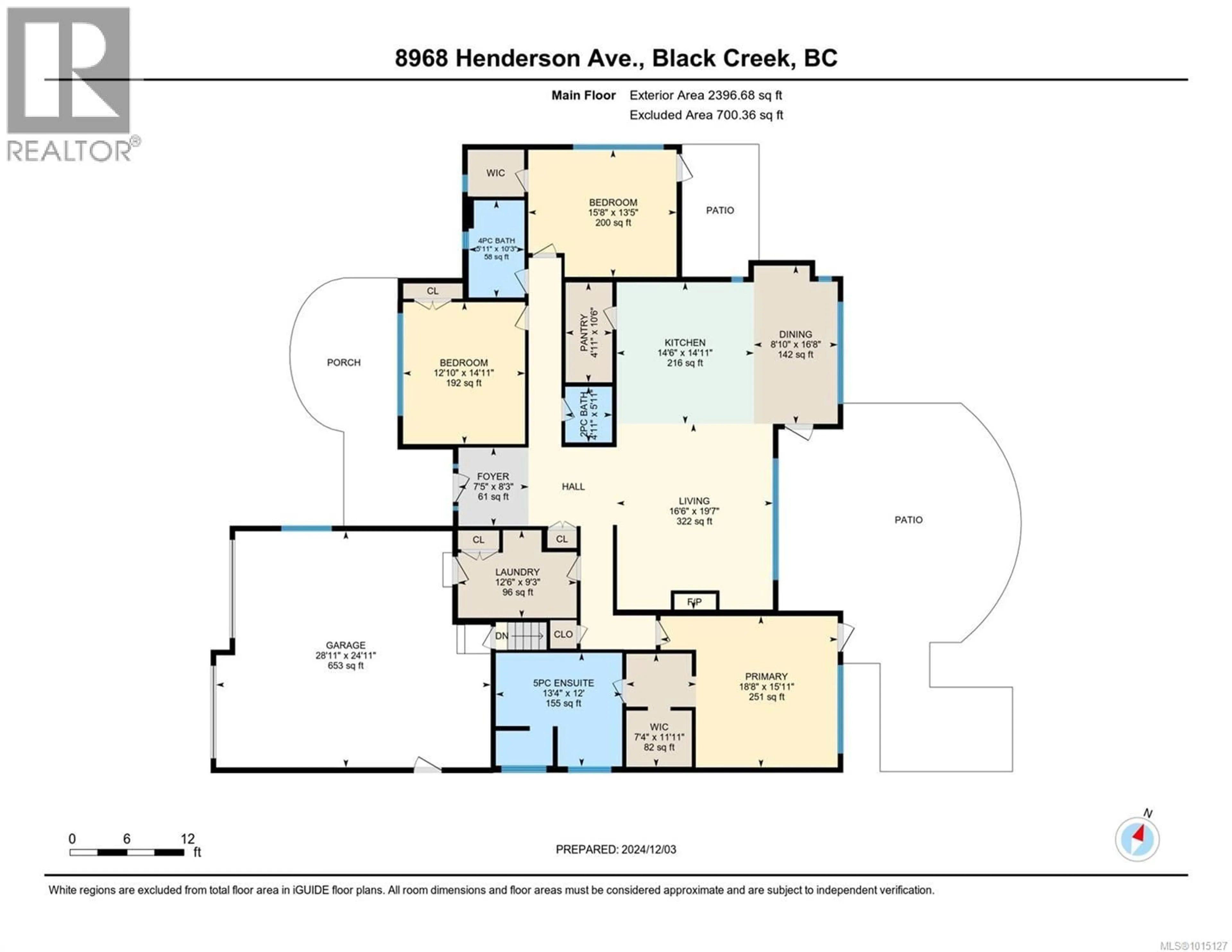 Floor plan for 8968 HENDERSON AVENUE, Black Creek British Columbia V9J1A4