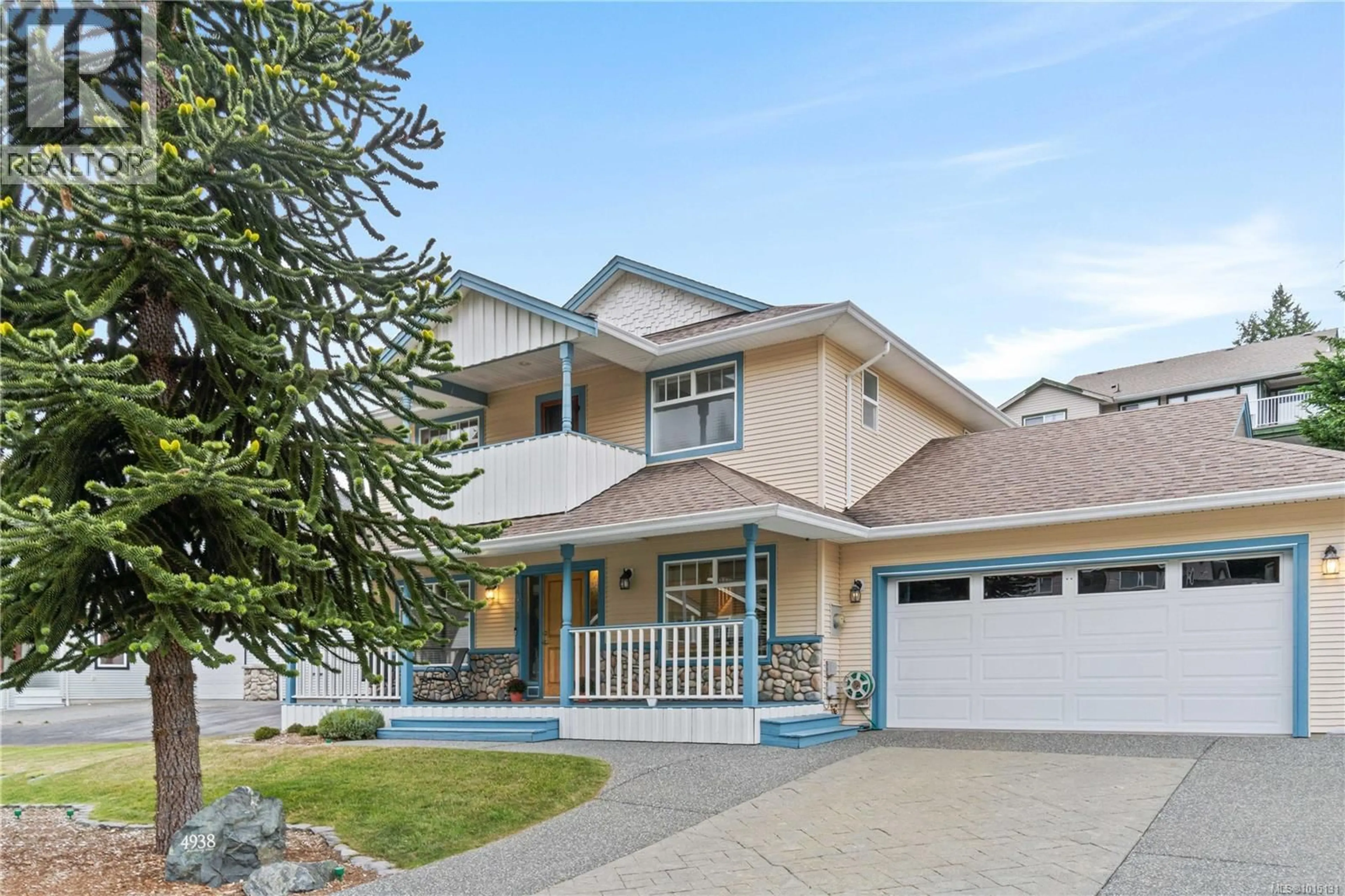 Home with vinyl exterior material, street for 4938 HARTWIG CRESCENT, Nanaimo British Columbia V9V1R2