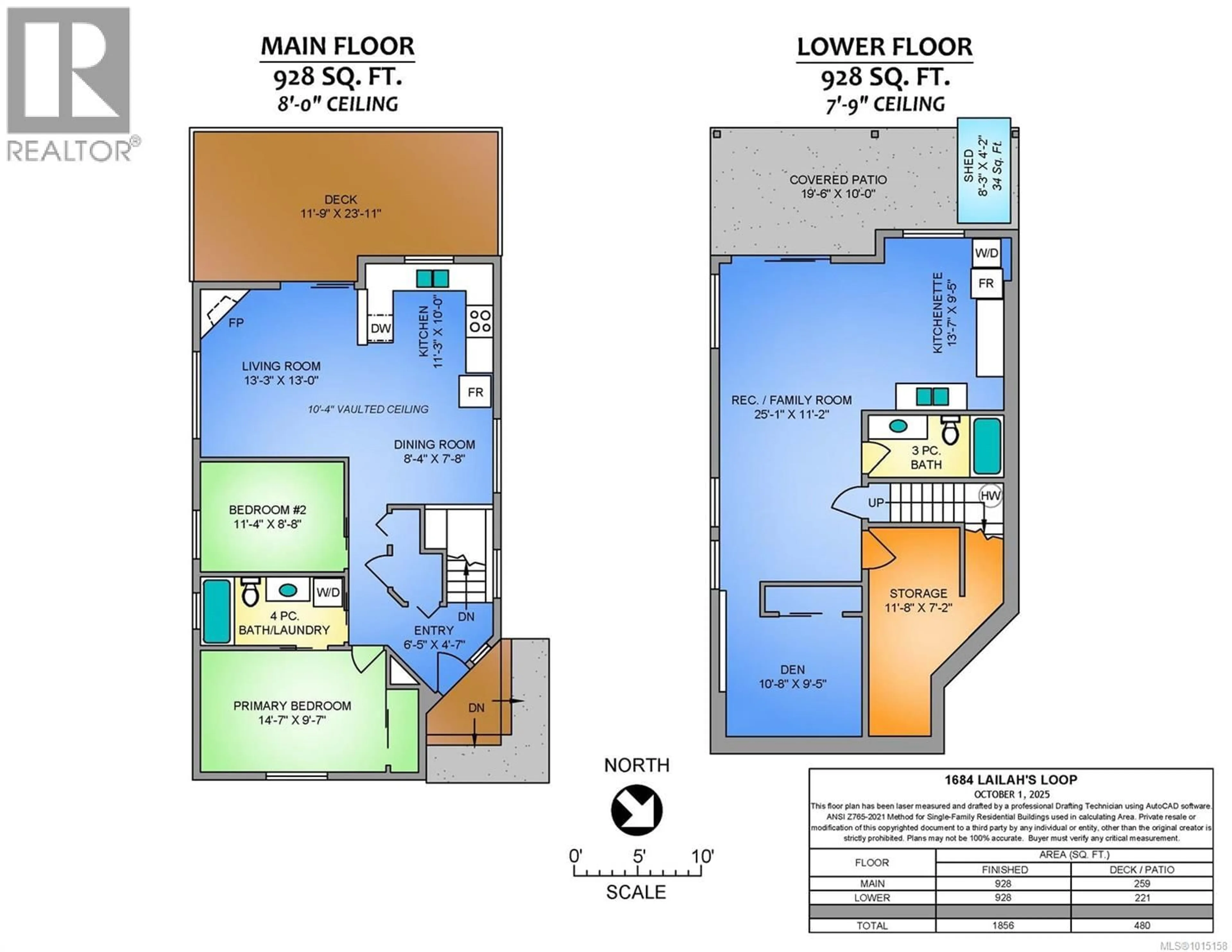 Floor plan for 1684 LAILAH'S LOOP, Qualicum Beach British Columbia V9K2S3