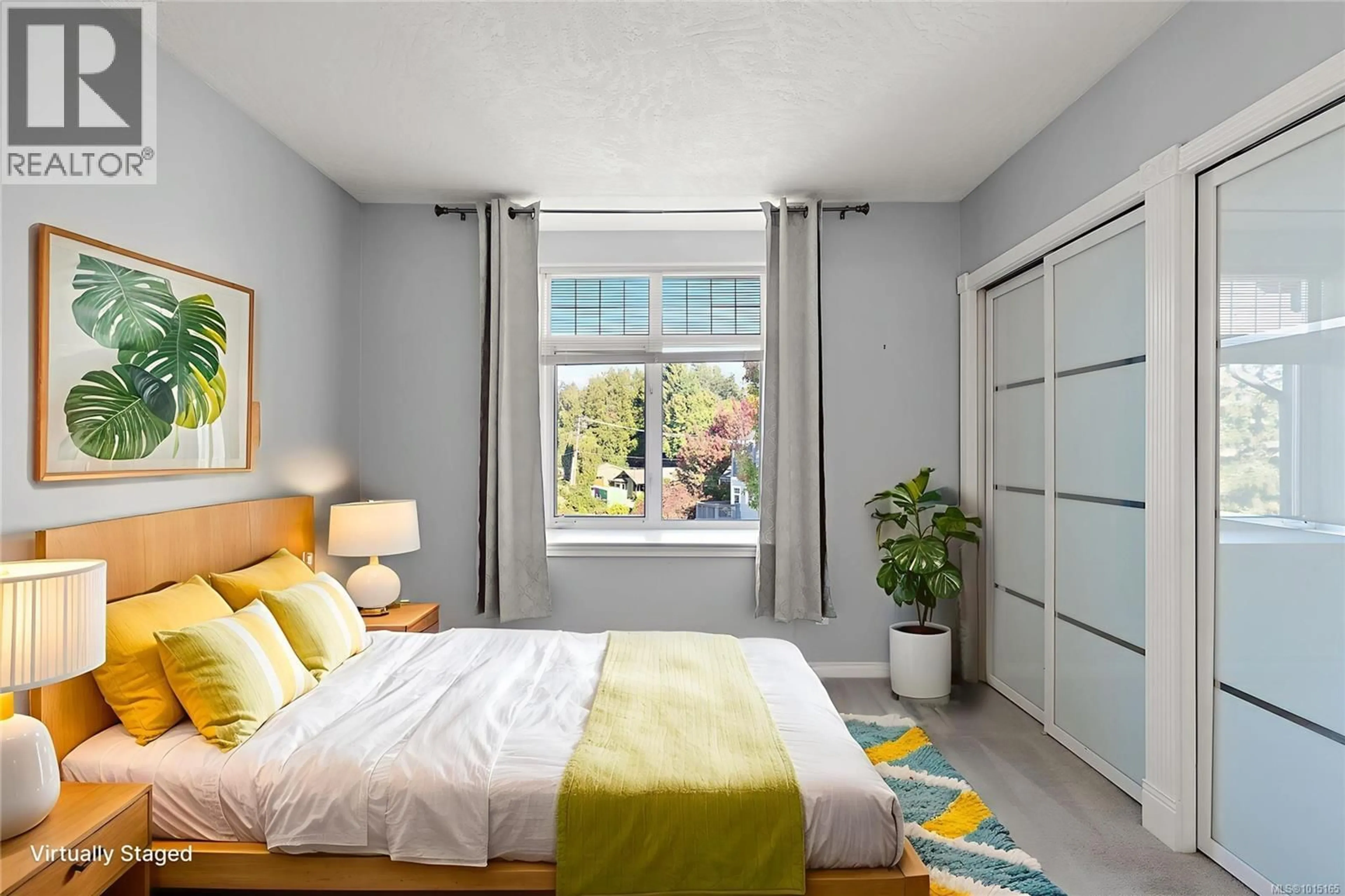 Bedroom with bed, unknown for 349 - 4484 CHATTERTON WAY, Saanich British Columbia V8X5H7