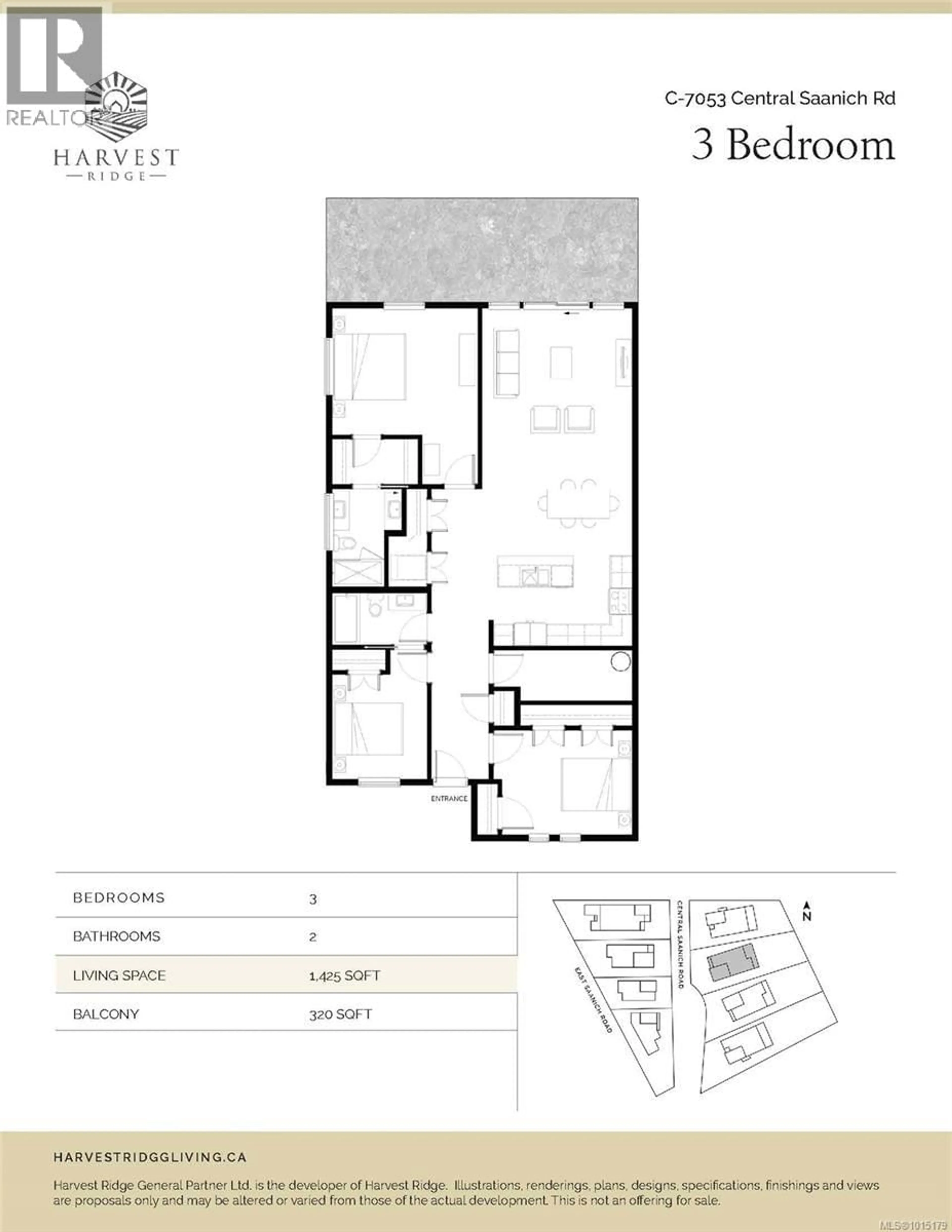 Floor plan for C - 7053 CENTRAL SAANICH ROAD, Central Saanich British Columbia V8M1Y3