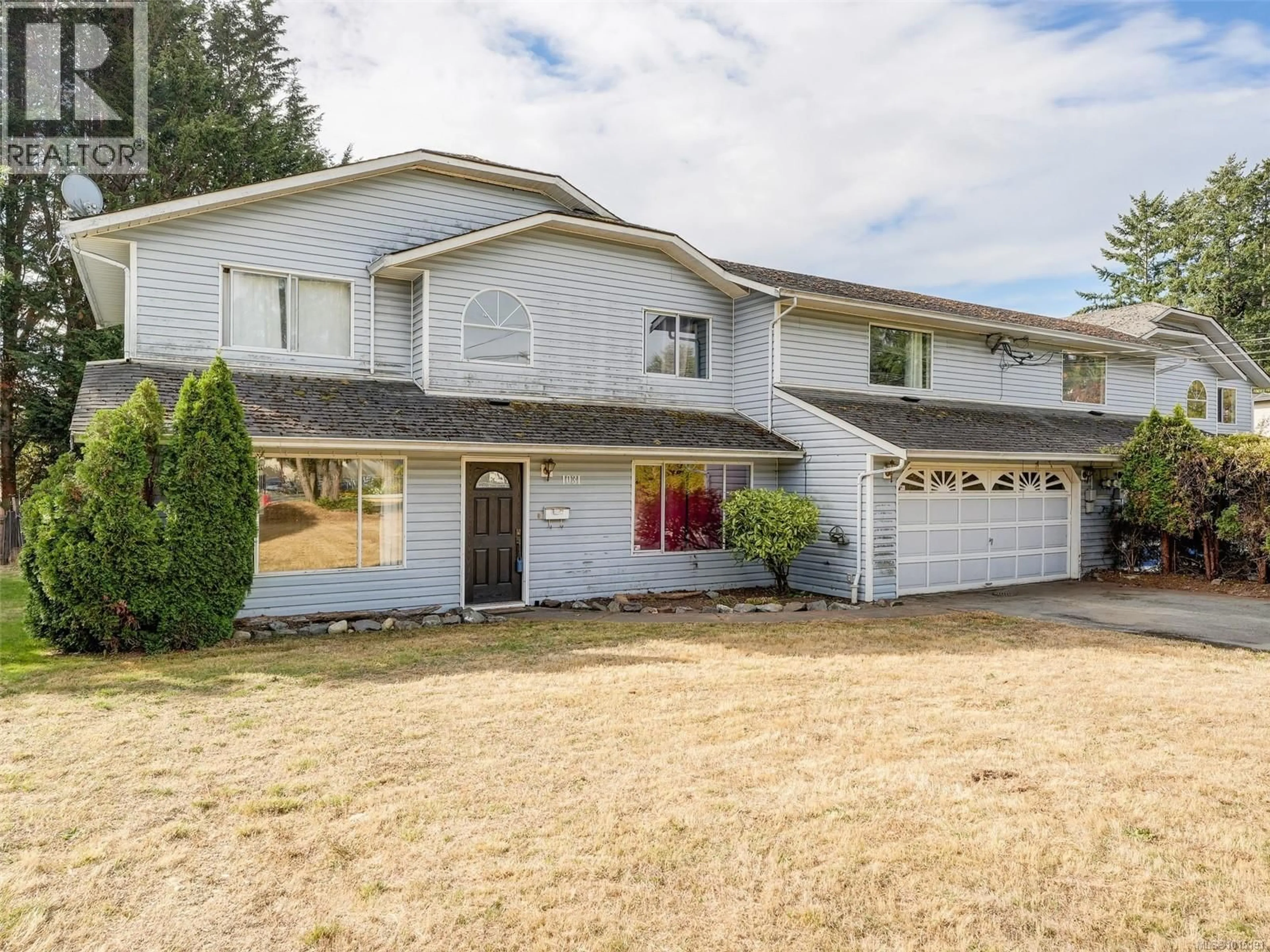 Home with vinyl exterior material, street for 1031 GOLDSTREAM AVENUE, Langford British Columbia V9B2Y6