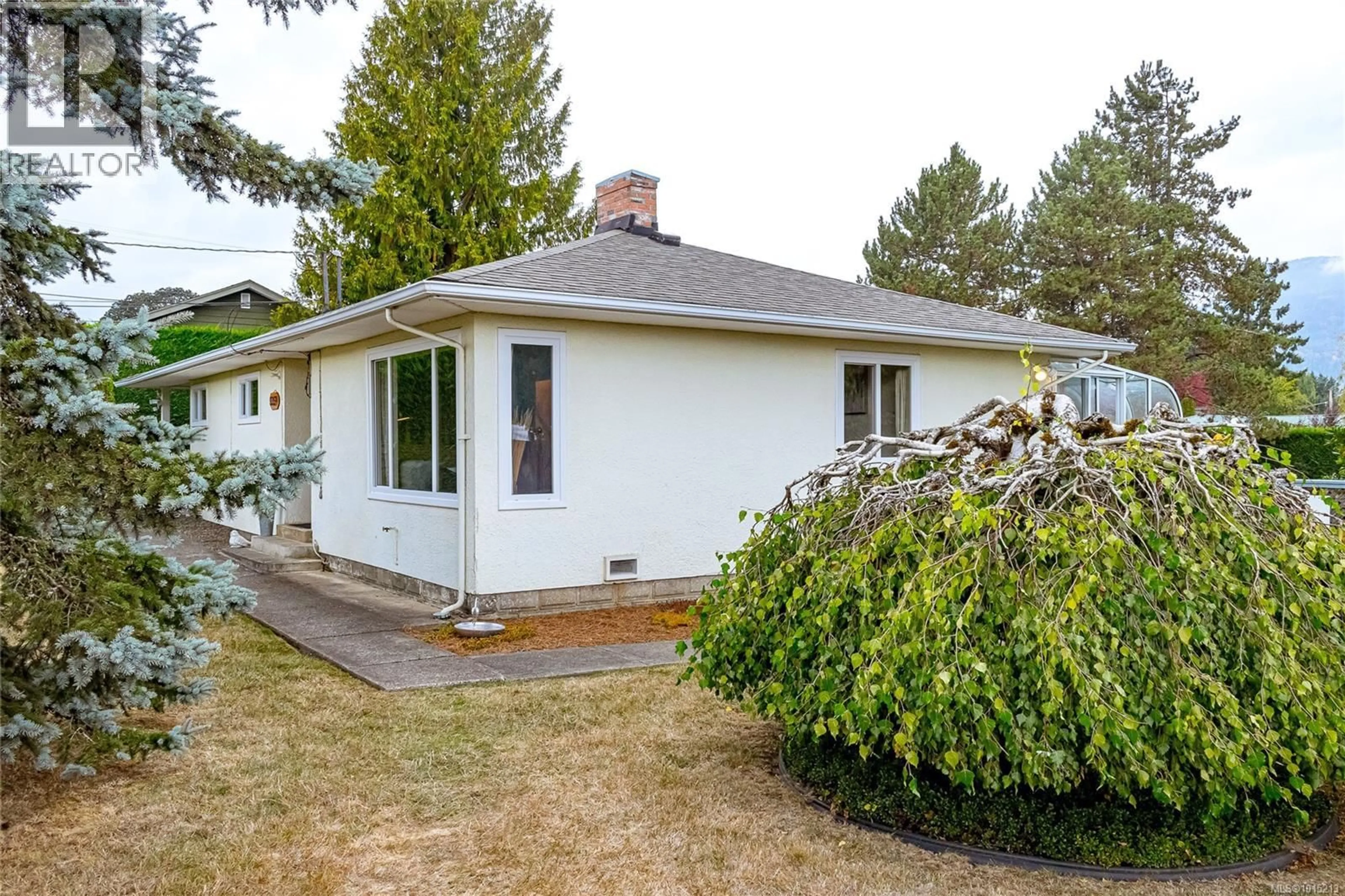 Home with vinyl exterior material, street for 3359 COWICHAN LAKE ROAD, Lake Cowichan British Columbia V9L4C4