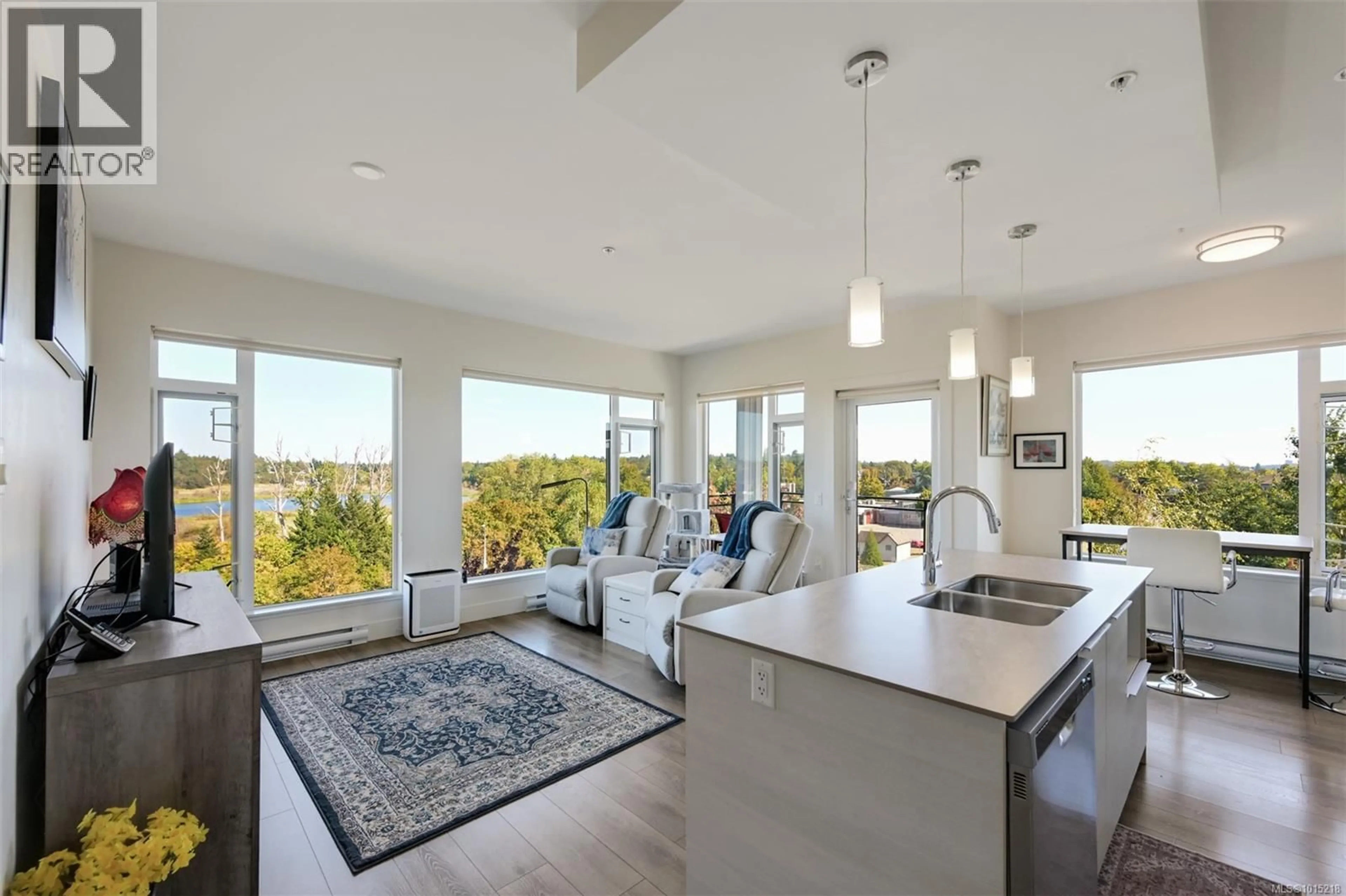 Open concept kitchen, unknown for 407 - 3815 ROWLAND AVENUE, Saanich British Columbia V8Z0E1