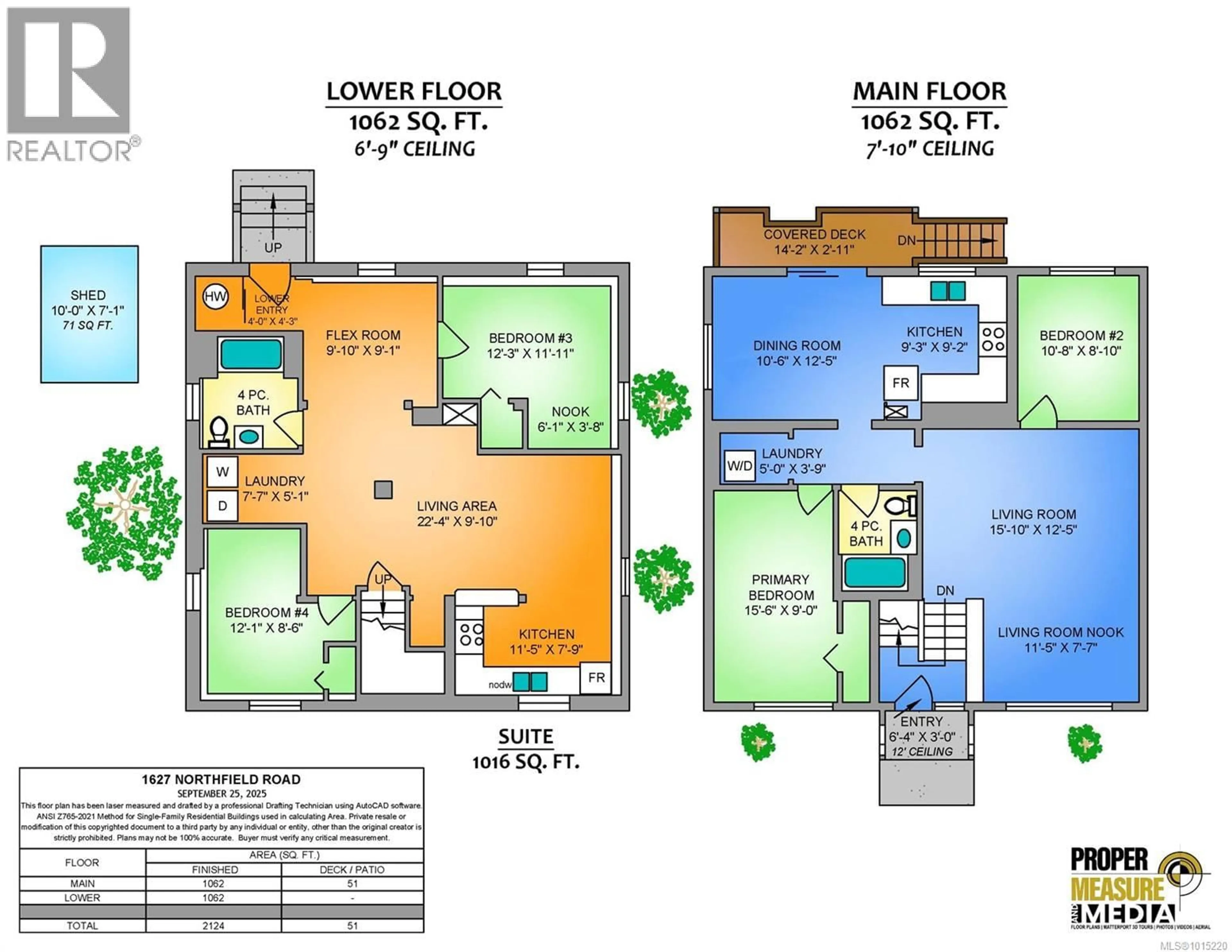 Floor plan for 1627 NORTHFIELD ROAD, Nanaimo British Columbia V9S3A8